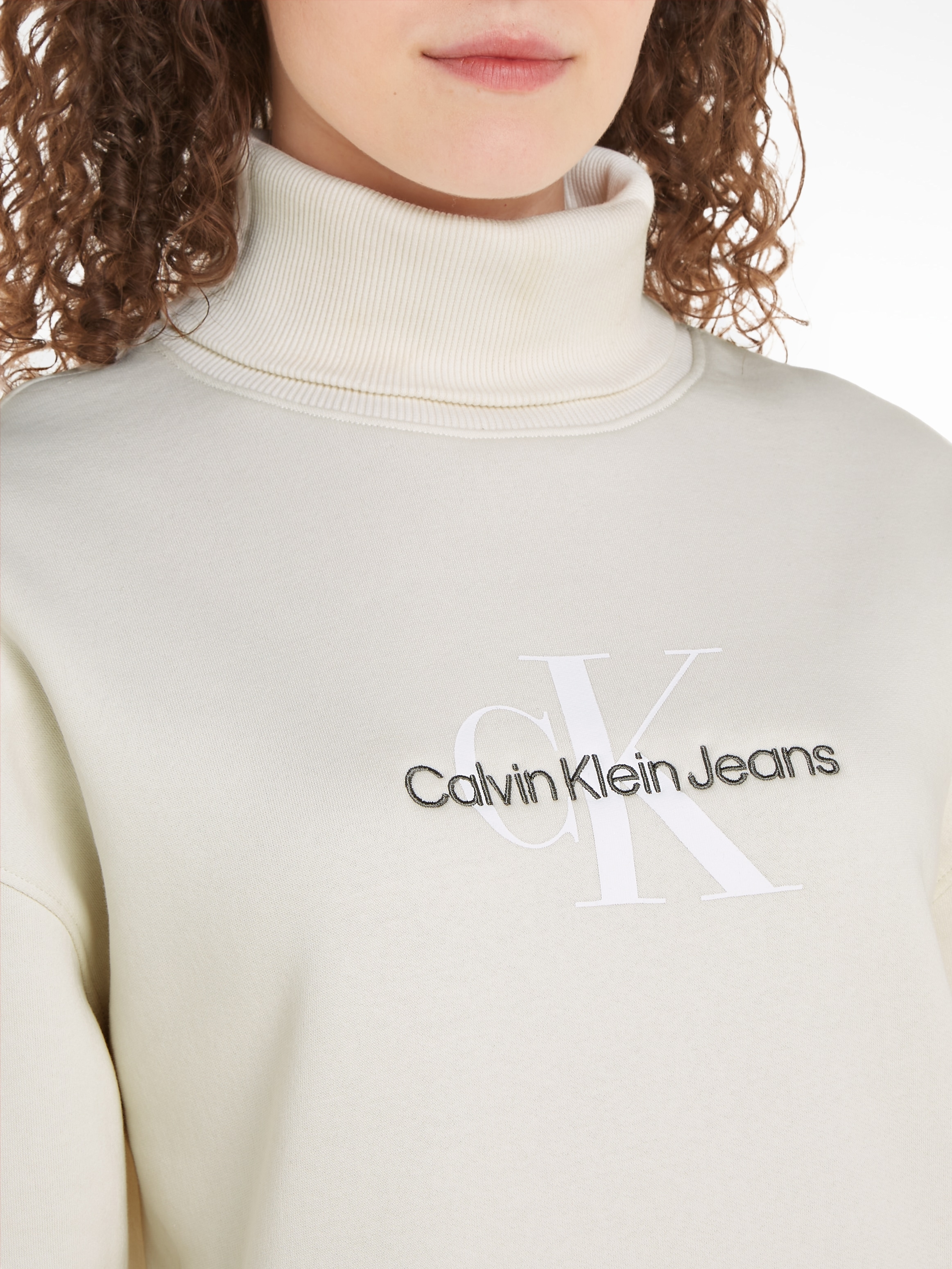 Calvin Klein Jeans Sweatkleid »MONOLOGO | BAUR ROLL NECK DRESS« kaufen