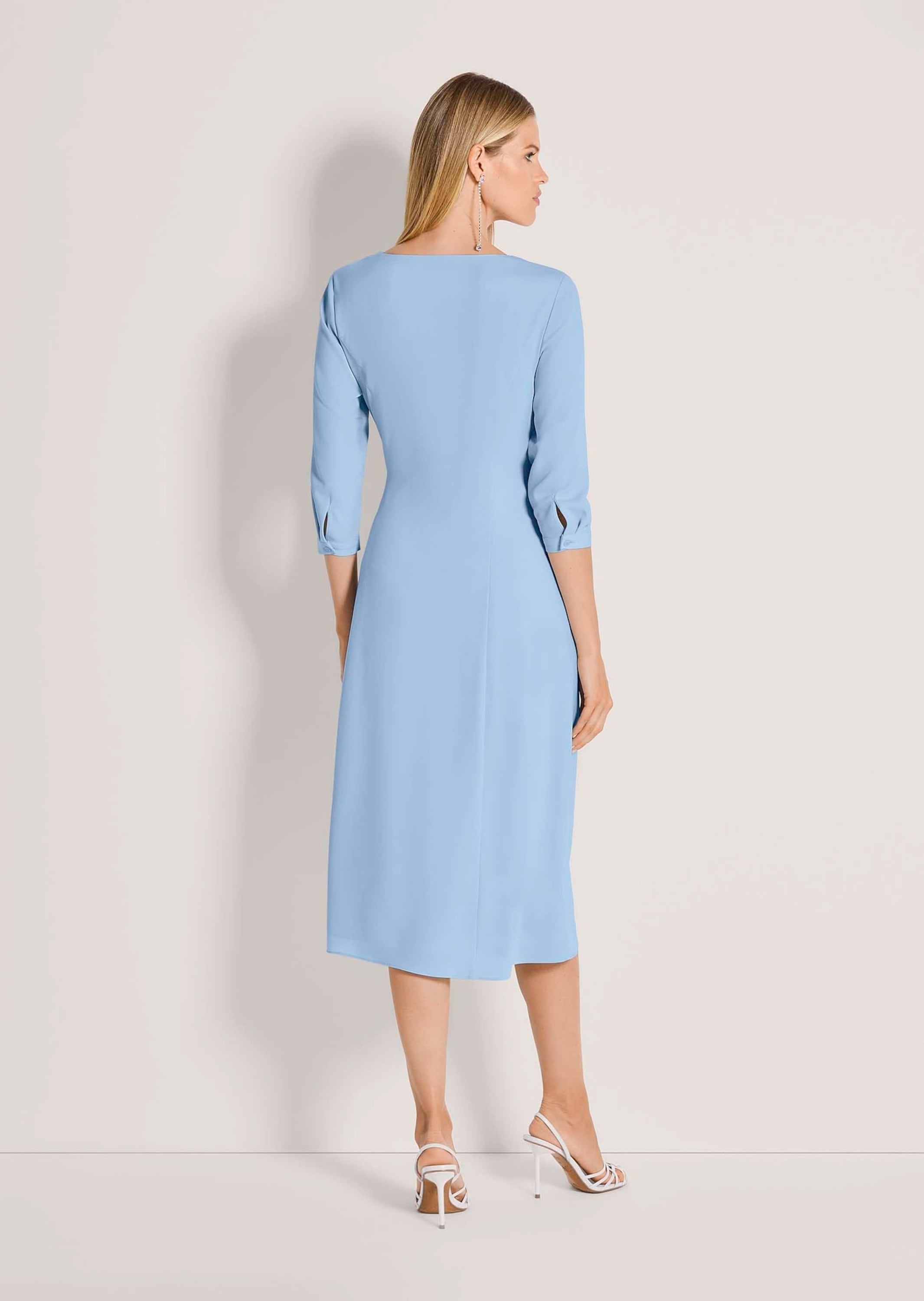 MADELEINE Midikleid »Wickelkleid Midikleid mit eleganter Drapierung«