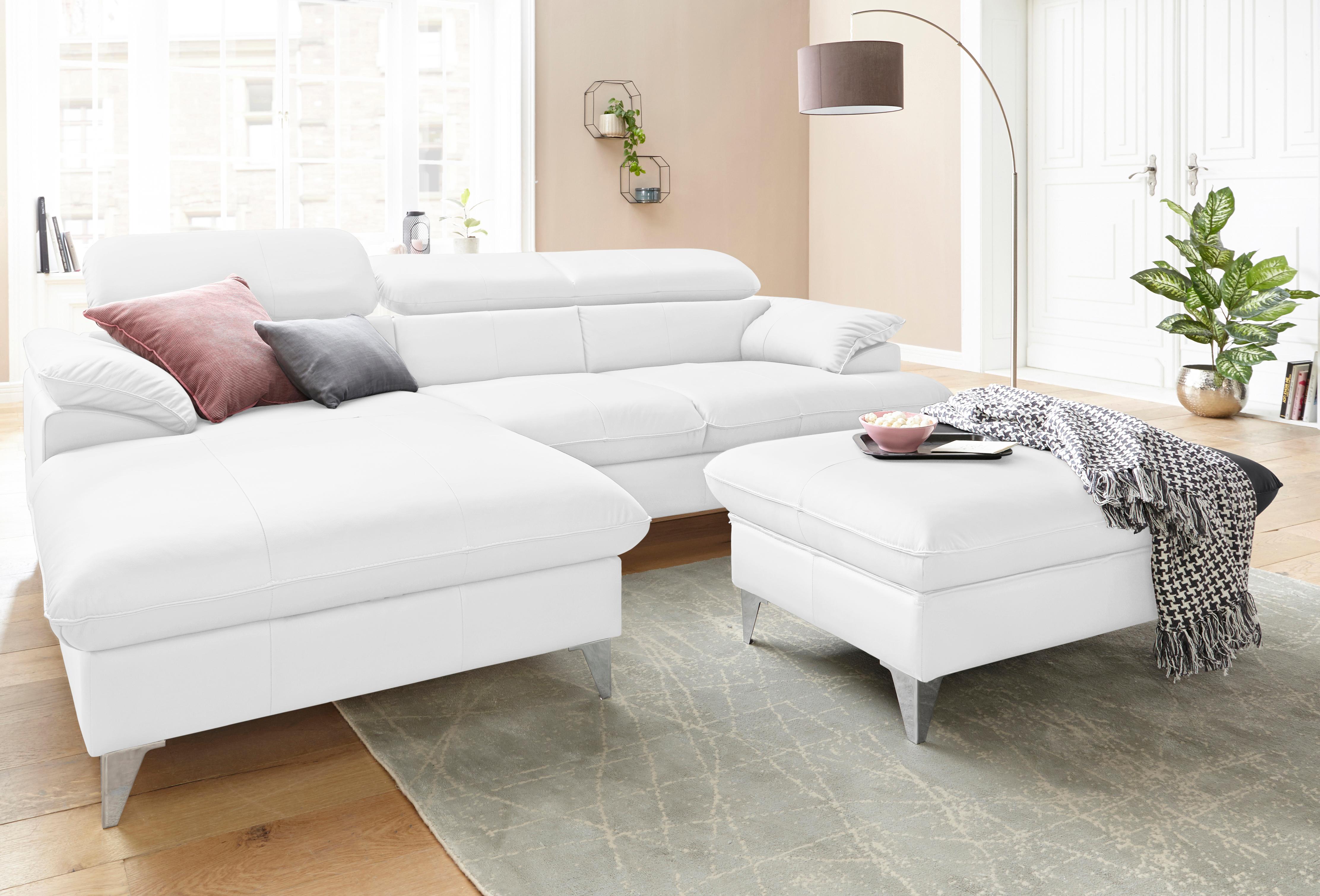 Thumbnail - COTTA Ecksofa "Caluso L-Form", mit Kopfteilverstellung, wahlweise mit Bettfunktion & Bettkasten