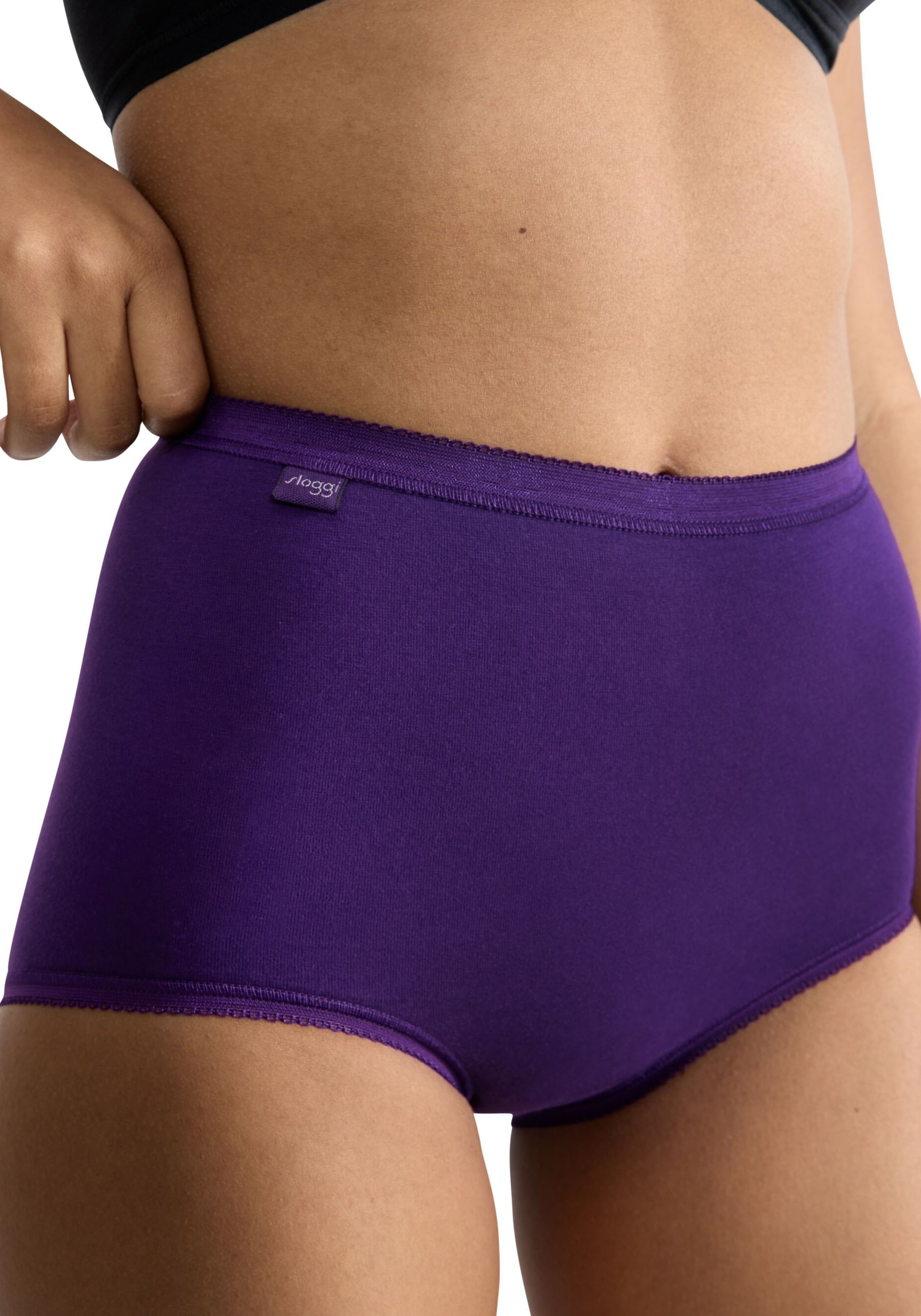 sloggi Slip »Basic+ Maxi C4P«, (4er Pack), perfekter Sitz