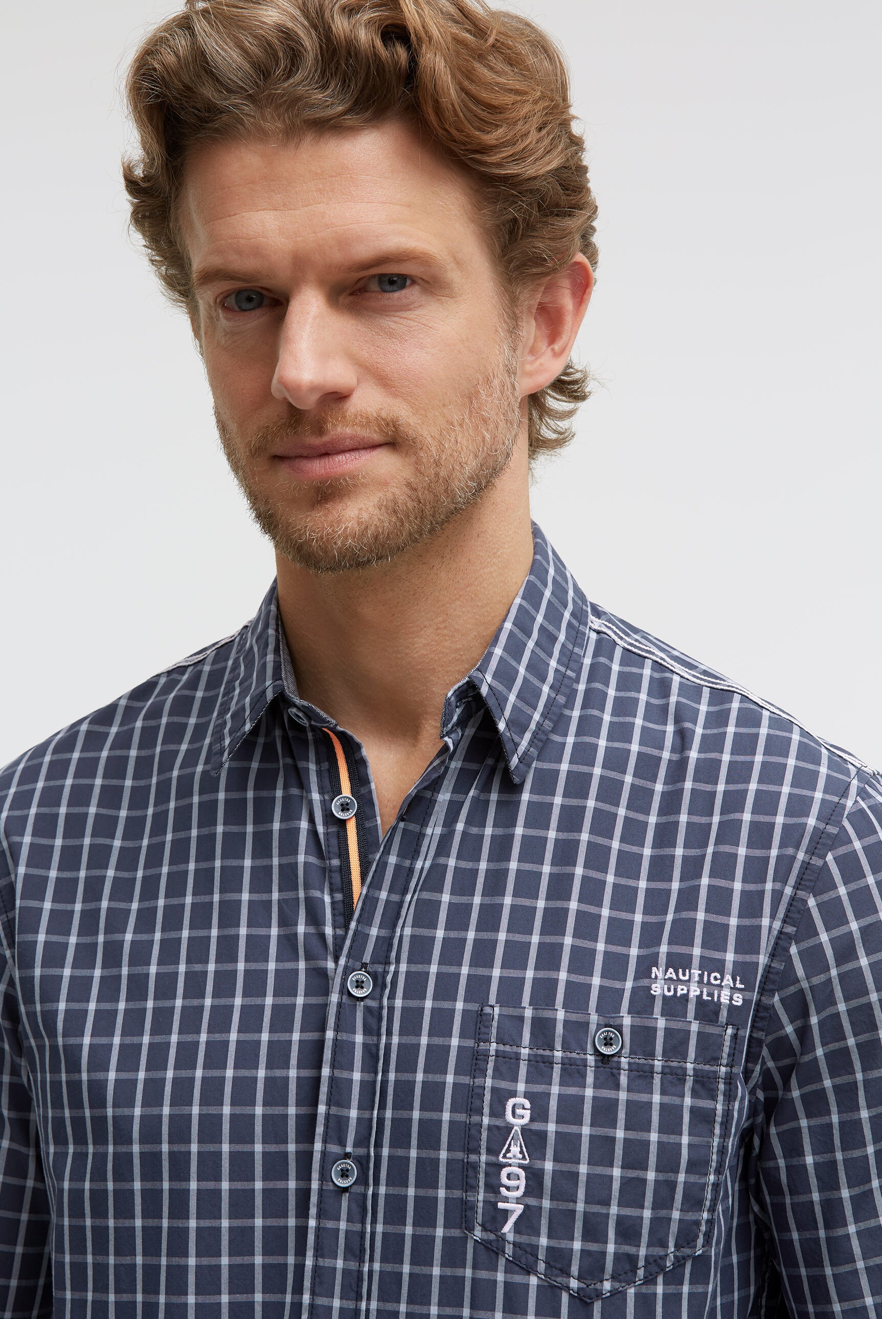 Gaastra Langarmhemd mit Brusttasche