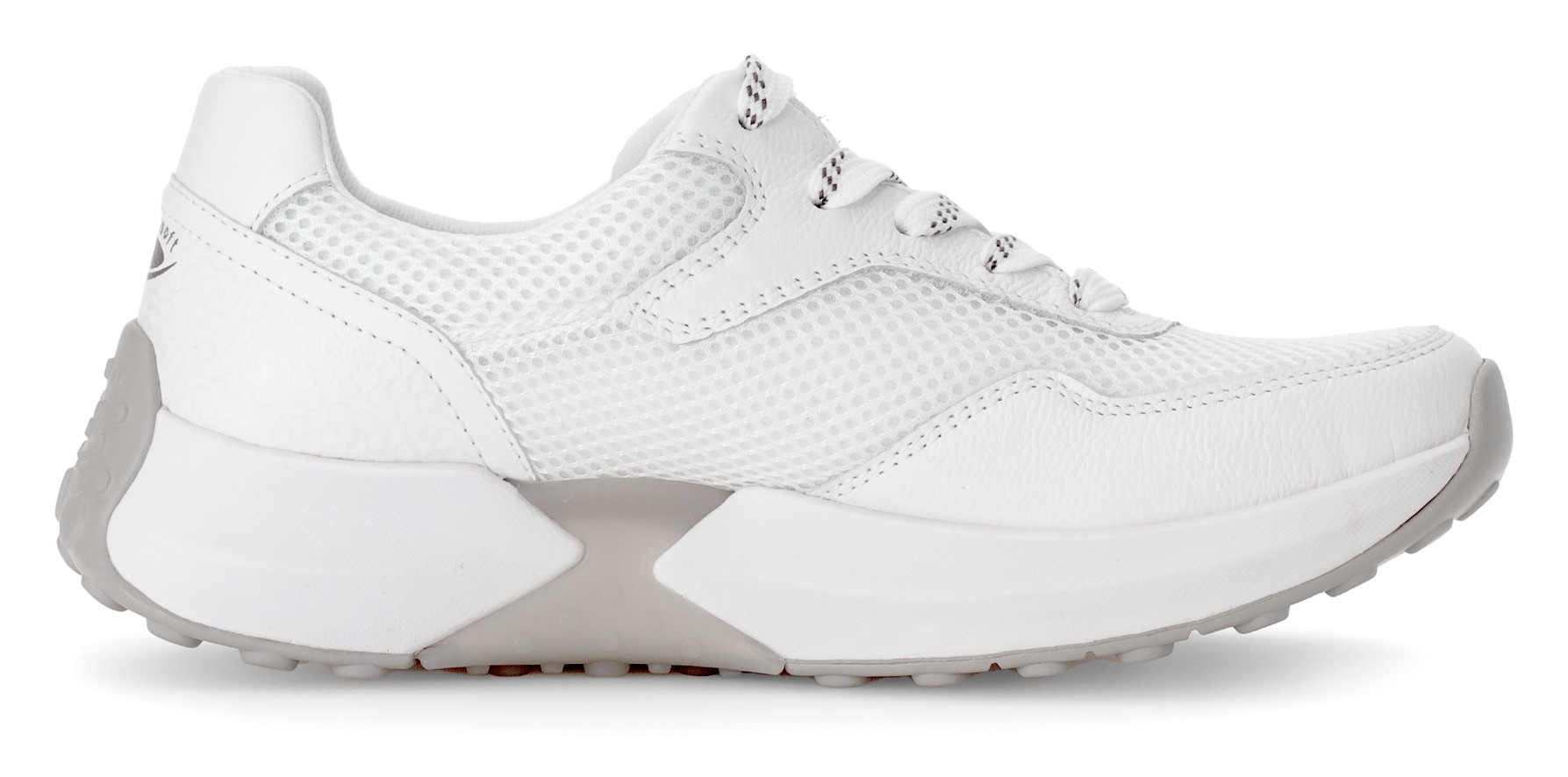 Gabor Rollingsoft Keilsneaker, Freizeitschuh, Halbschuh, Schnürschuh mit Label an der Ferse