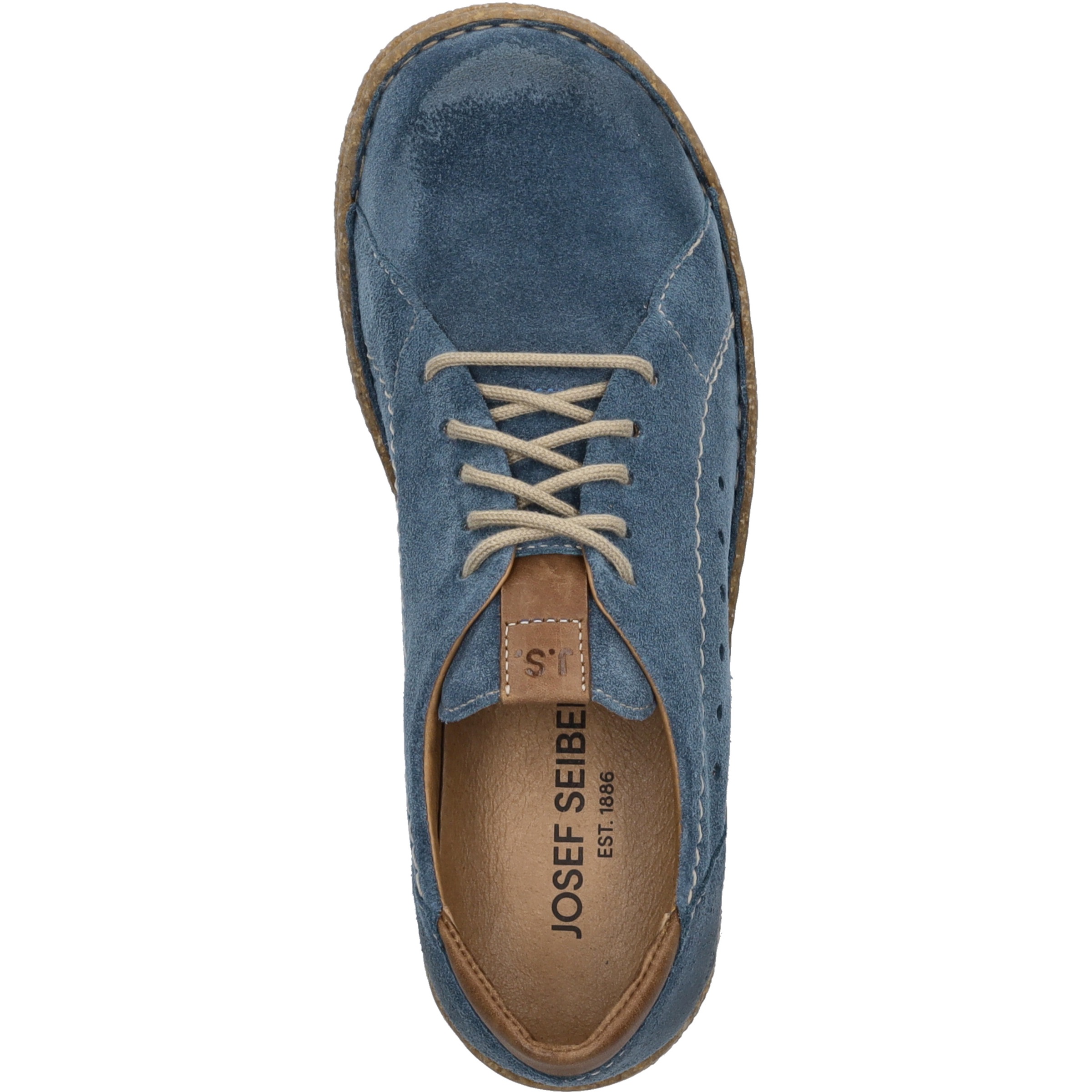 Josef Seibel Schnürschuh »Neele 67, azur-kombi«