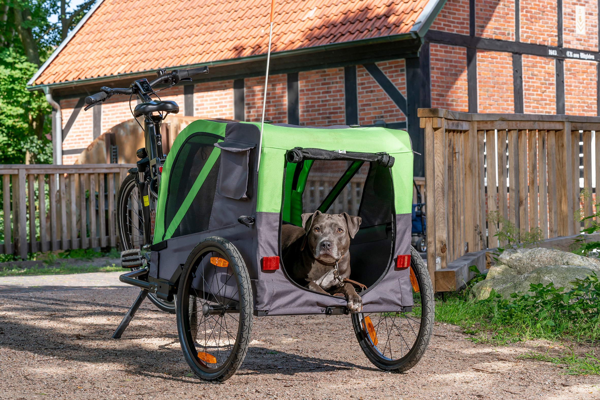 Prophete Fahrradhundeanhänger »Kleintierfahrradanhänger«