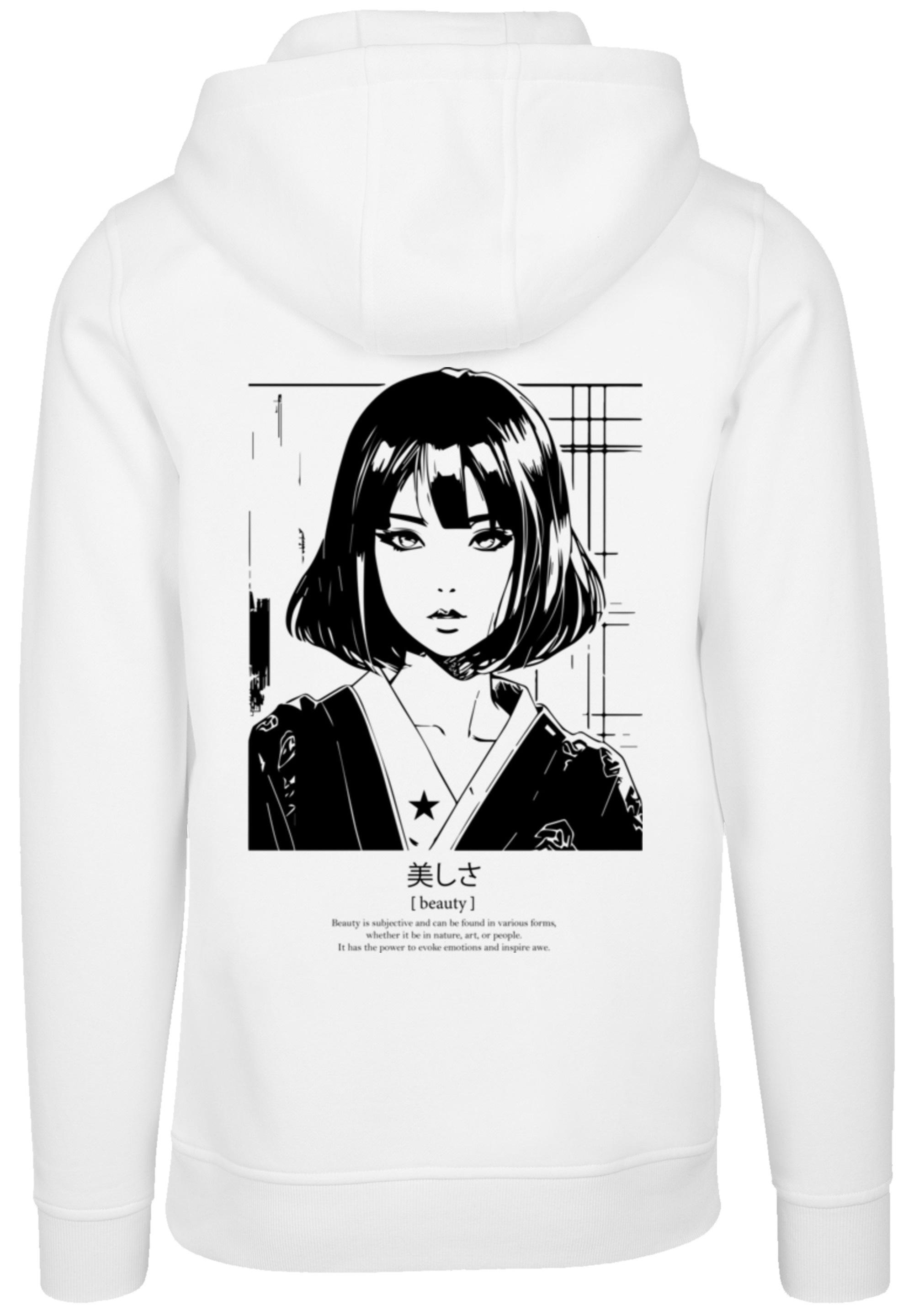 F4NT4STIC Kapuzenpullover »Anime Beauty Girl«, Hoodie, Warm, Bequem