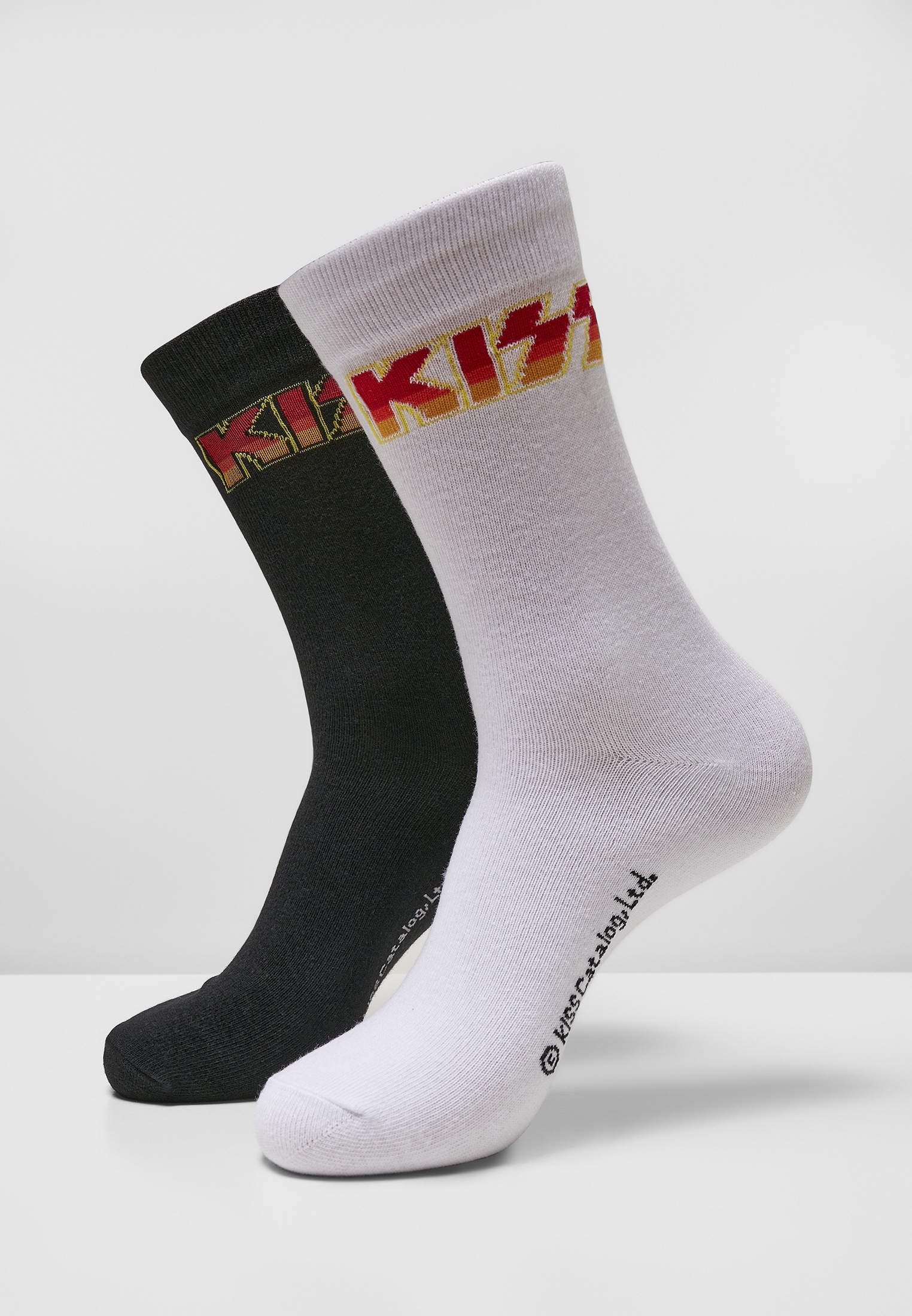 Merchcode Freizeitsocken »Accessoires Socks (1 Paar) Kiss 2-Pack«, | für ▷ BAUR