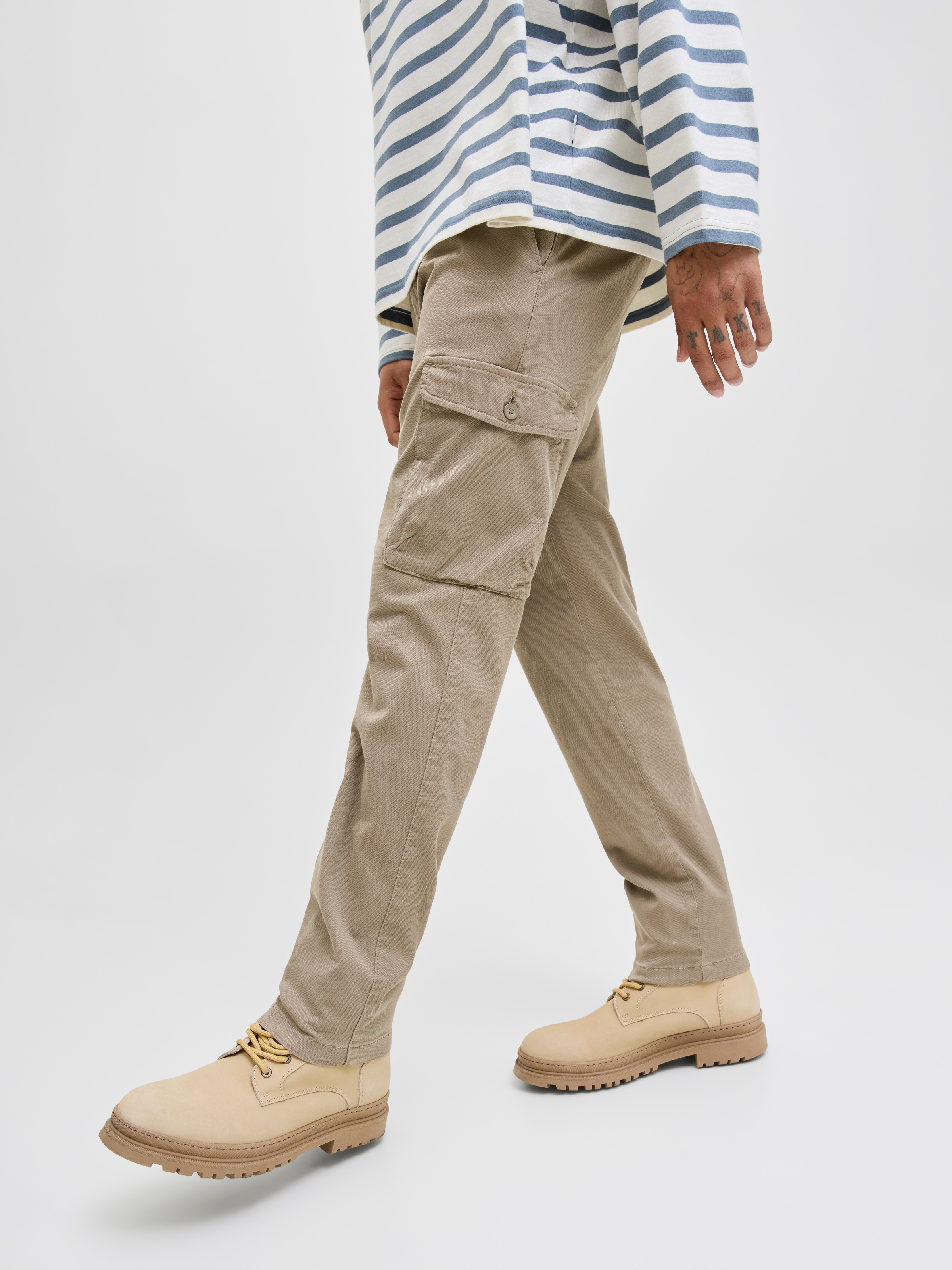 Jack & Jones Cargohose "JPSTACE ARTHUR DOBBY CARGO SN" günstig online kaufen