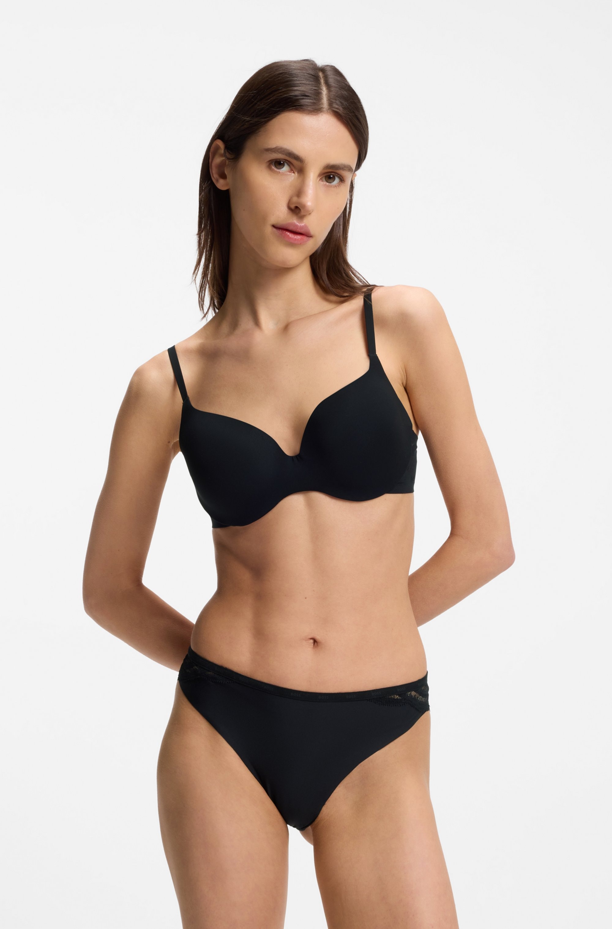 BOSS Brasilslip »3P LACE« 3 Stk. aus supersoftem Material mit nicht abzeichnendem Schnitt