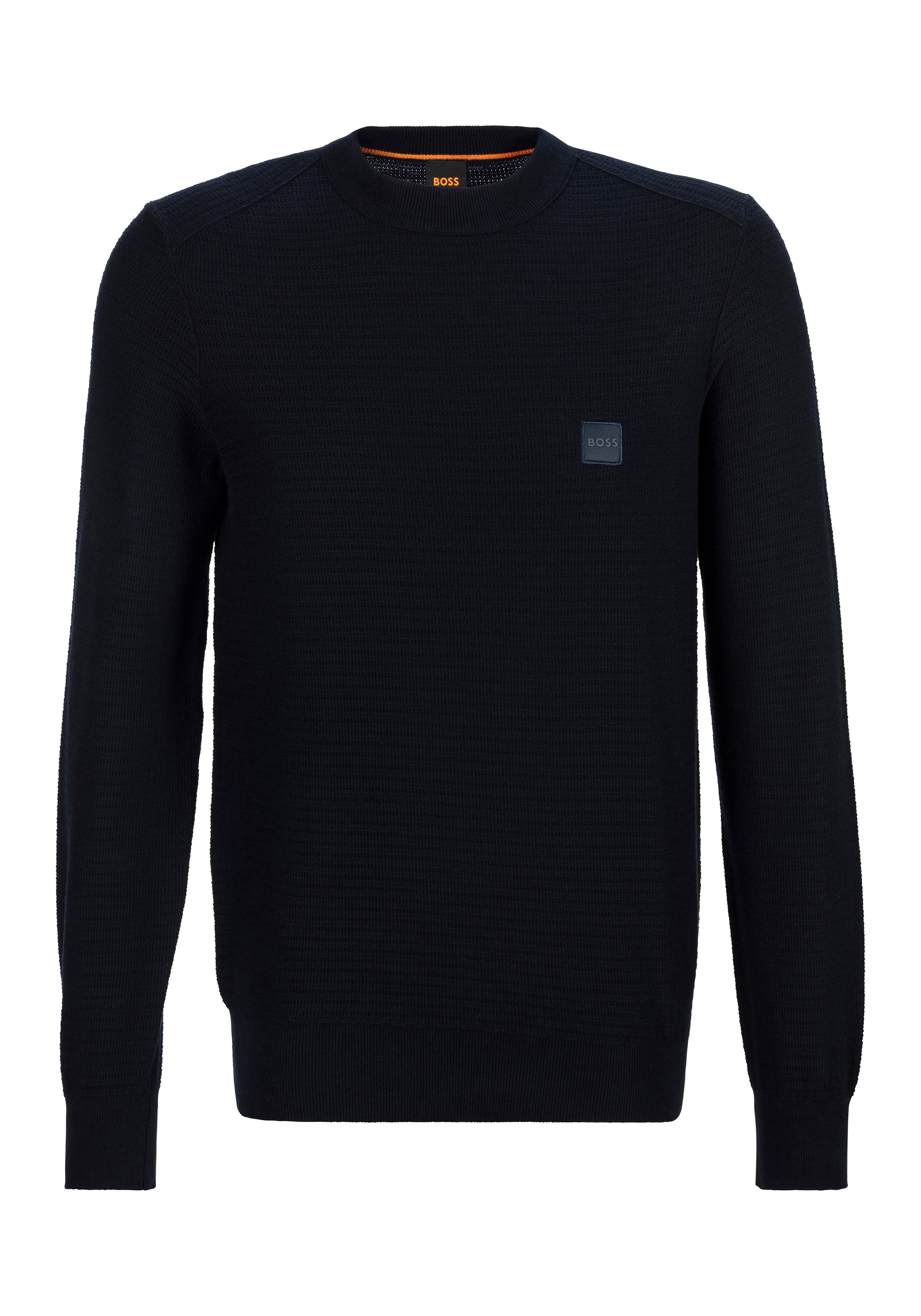 BOSS ORANGE Strickpullover "Anion S", mit BOSS-Badge günstig online kaufen