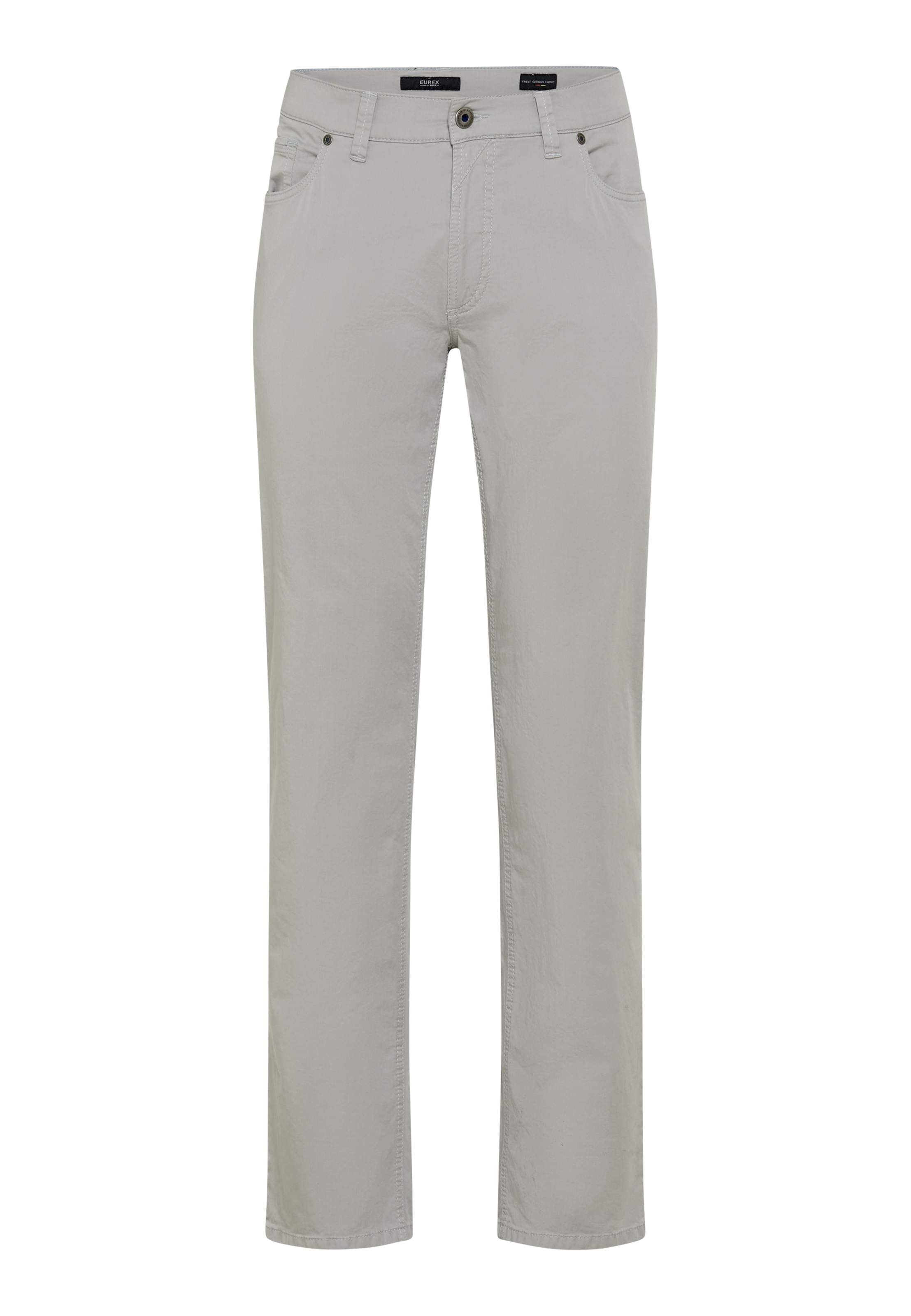 5-Pocket-Hose EUREX BY BRAX "Style LUKE", Herren, Gr. 285U, Unterbauchgrößen, grau, Web, 97% Baumwolle, 3% Elasthan, Hosen 5-Pocket-Hose