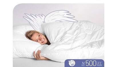 Schlafstil Naturhaarbettdecke »N500«, extraleicht, (1 St.), hergestellt in... kaufen