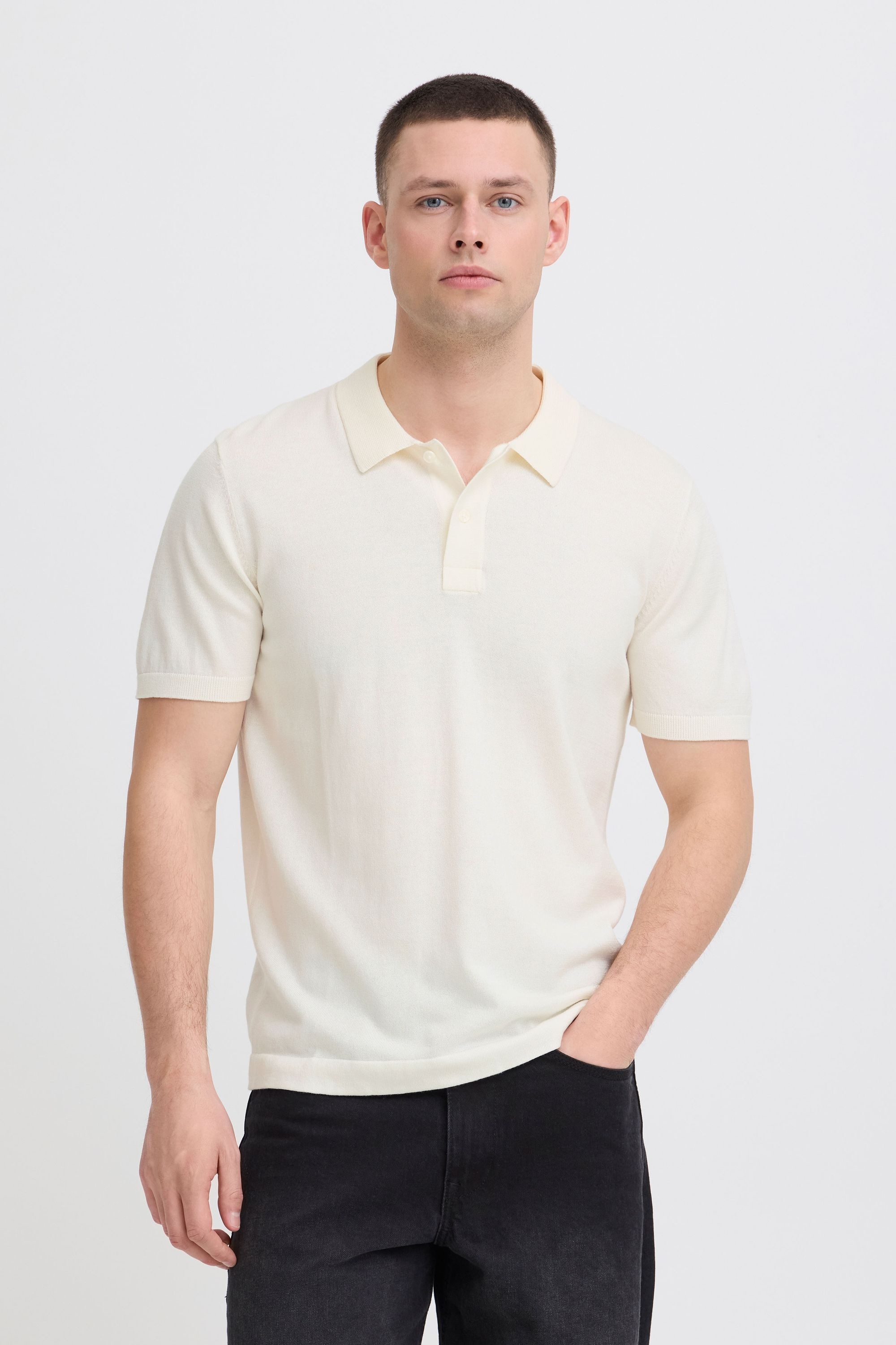 Blend Poloshirt "BHDao Polo" Feingestricktes Poloshirt mit kurzer Knopfleis günstig online kaufen