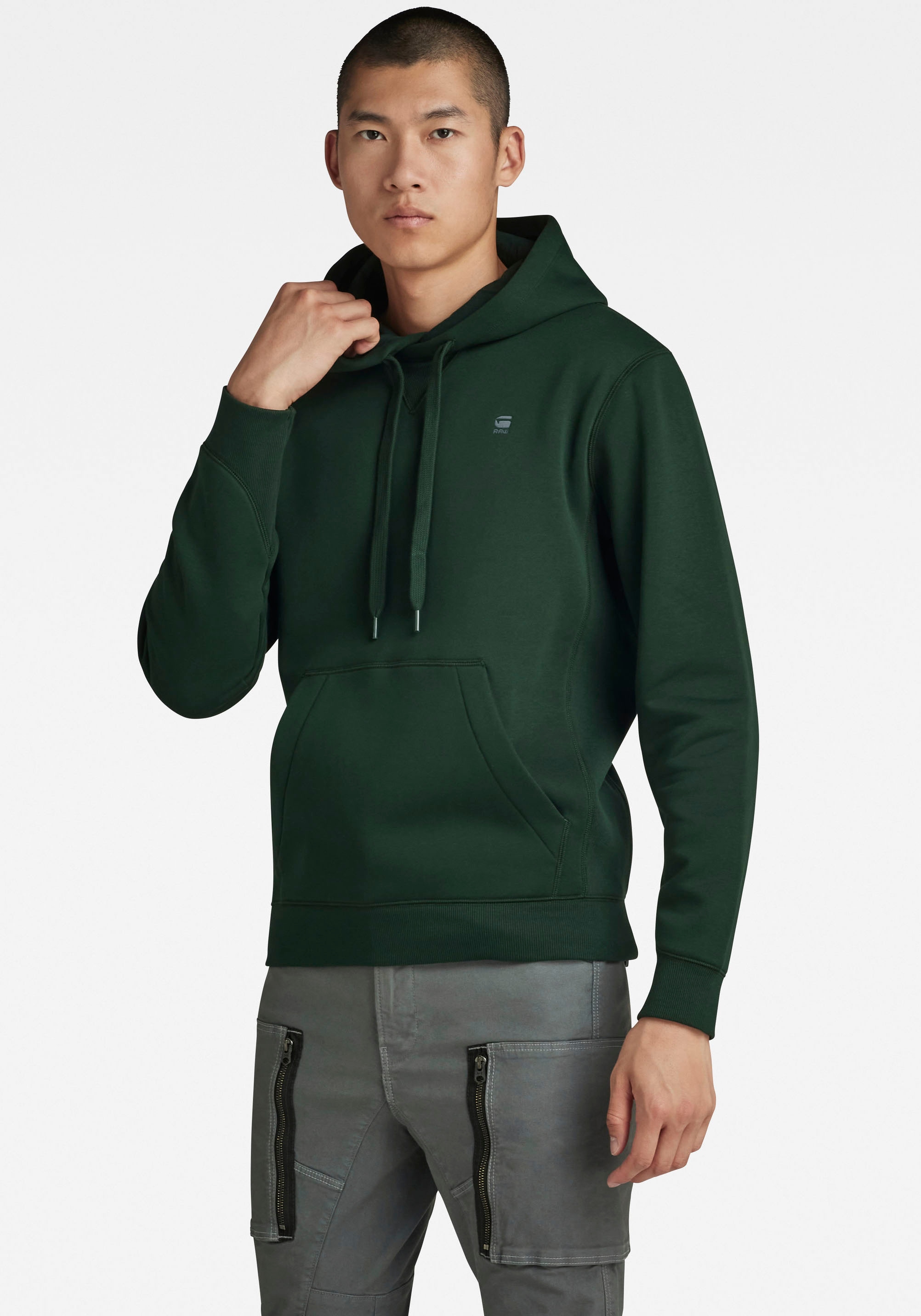 BAUR | Hoody« »Premium G-Star ▷ kaufen RAW Kapuzensweatshirt