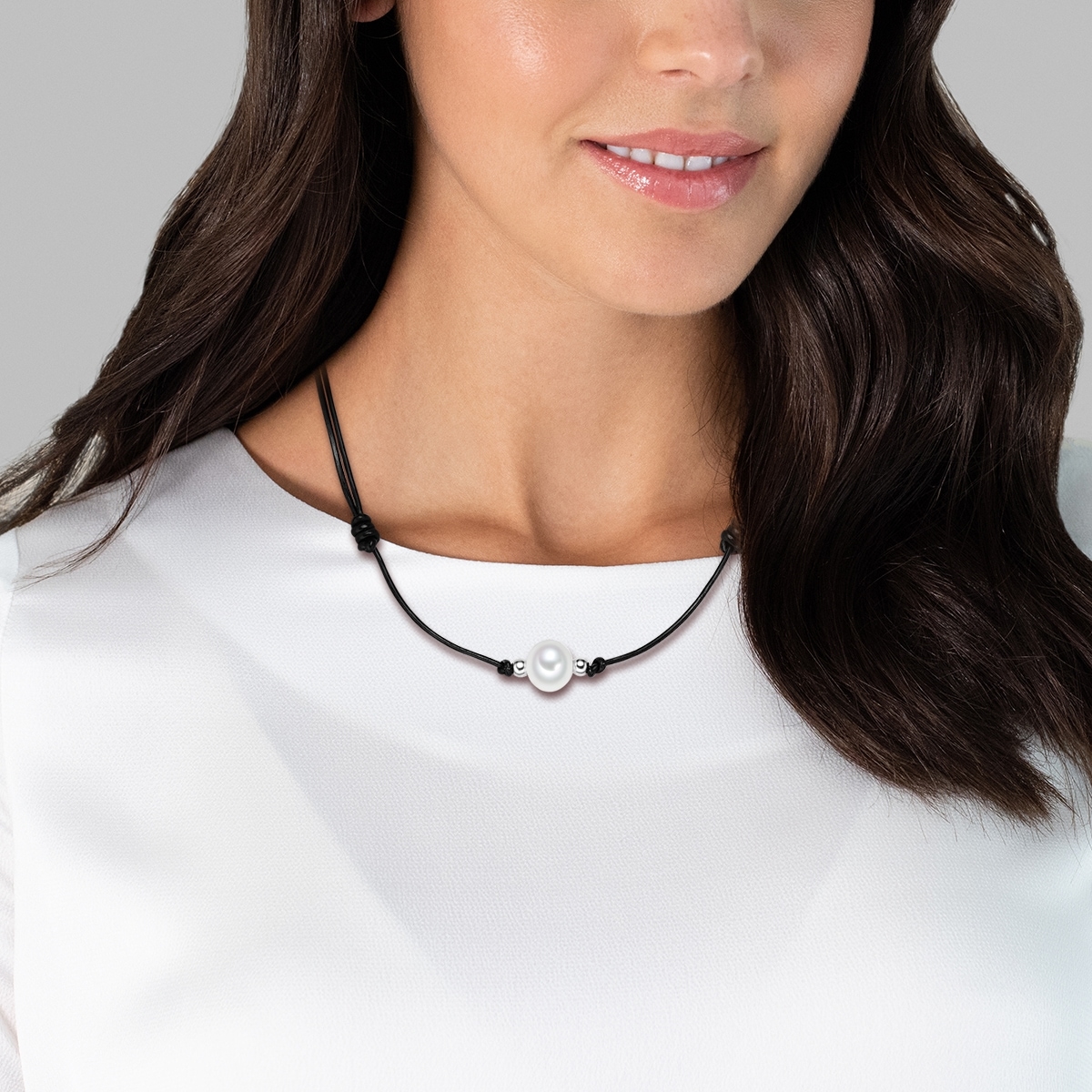 Valero Pearls Kette mit Anhänger »X692« aus Süßwasser-Zuchtperlen