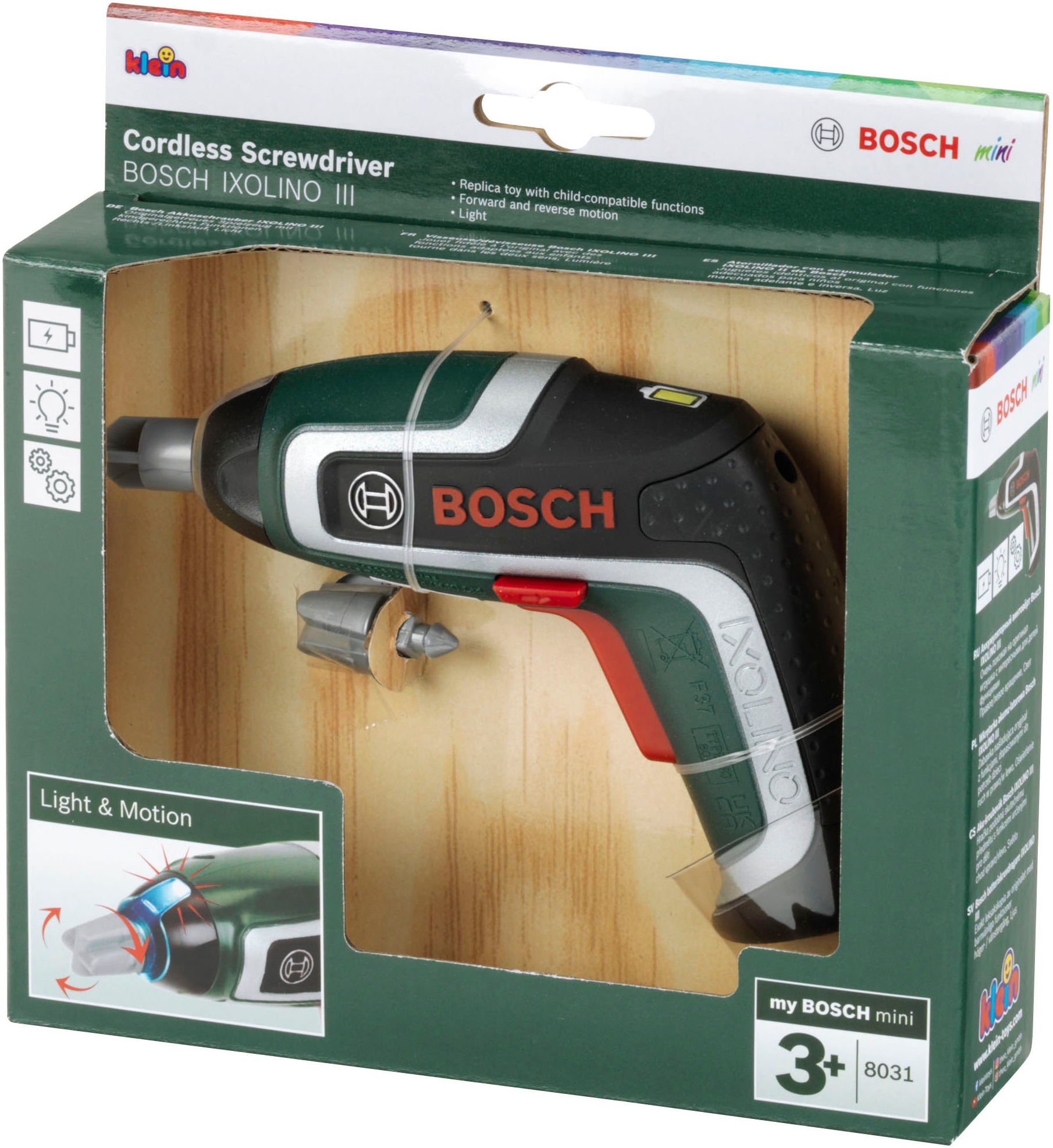 Klein Kinder-Akkuschrauber »Bosch, Ixolino 7«, mit Licht und Sound