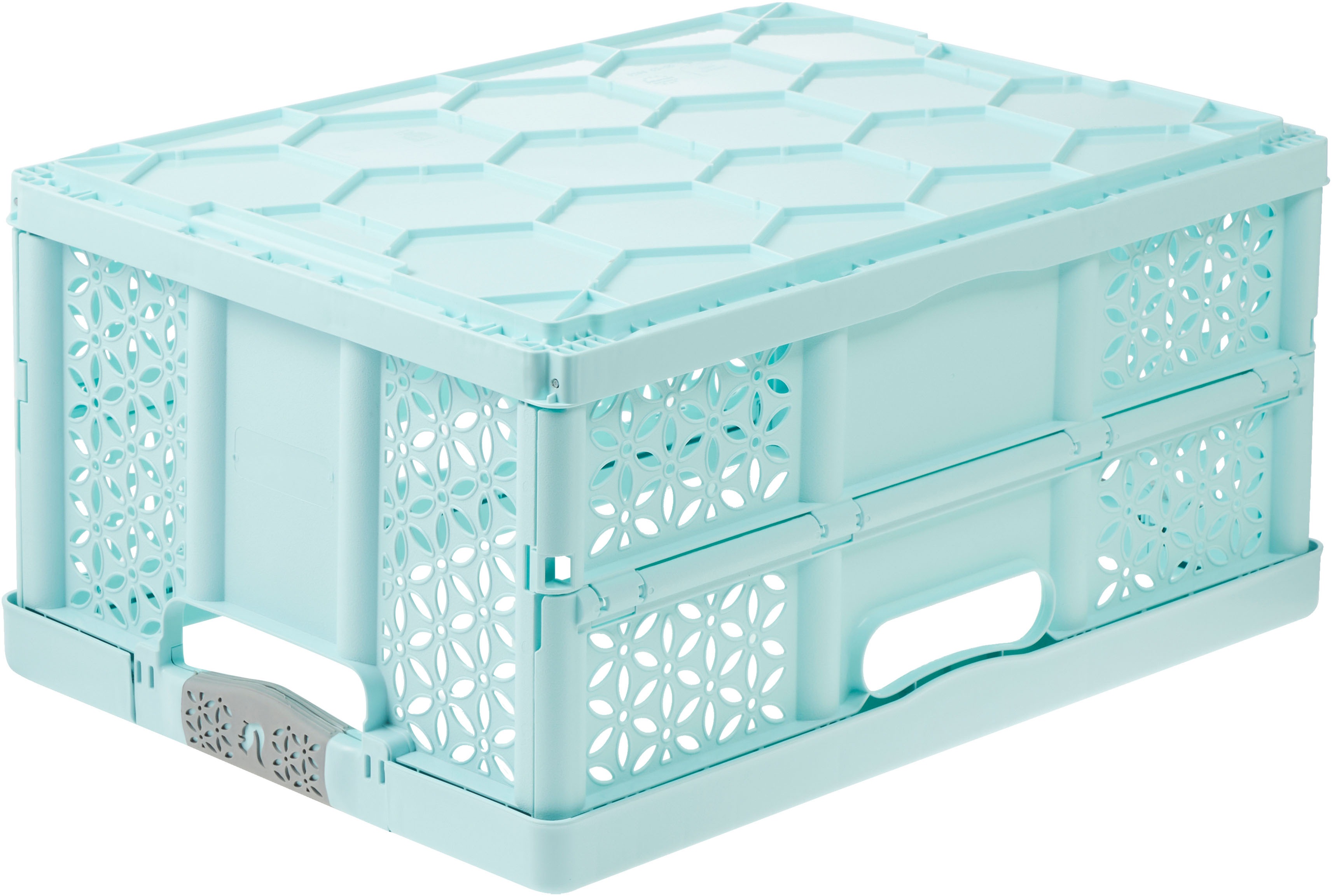 Thumbnail - keeeper Klappbox "lea 32l und faltbarere Isoliertasche nea 29l" Soft-Touch-Griffe, zusammenklappbar, wasserabweisend