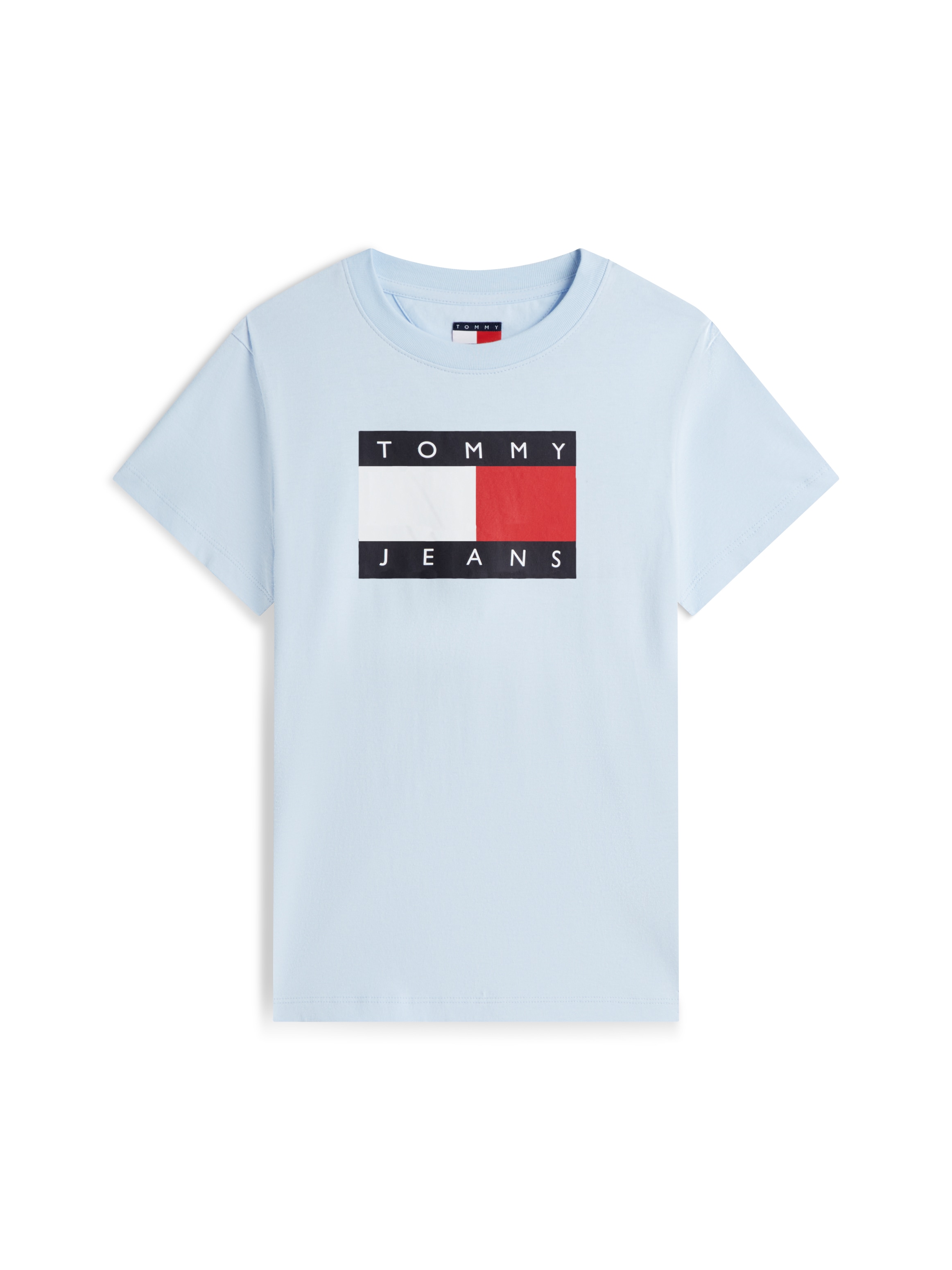 Tommy Jeans Kurzarmshirt »TJW REG TJ FLAG SS TEE« Baumwolle, Logodruck, regular fit