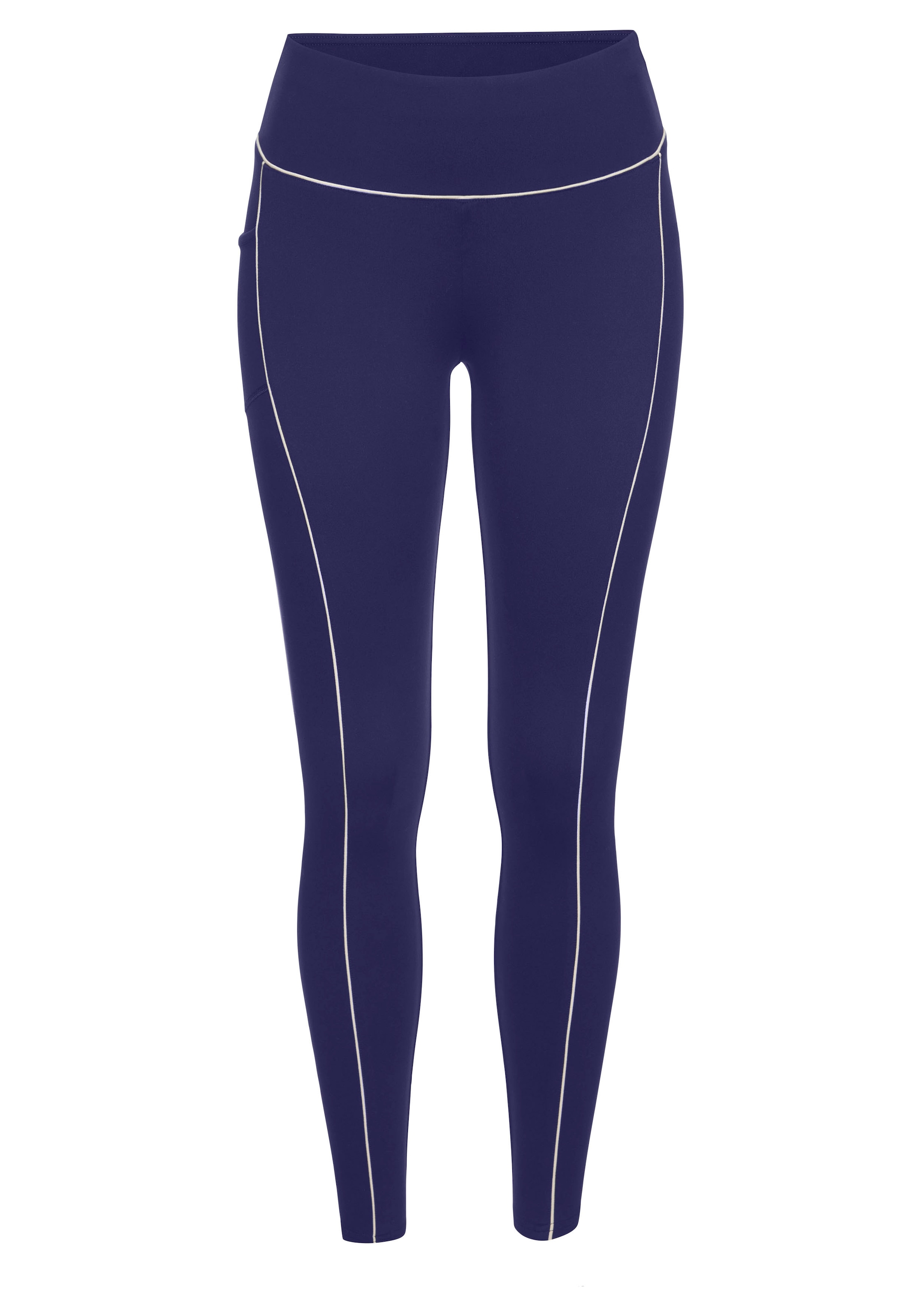 Copenhagen Studios Leggings, mit Paspeln und Logodruck