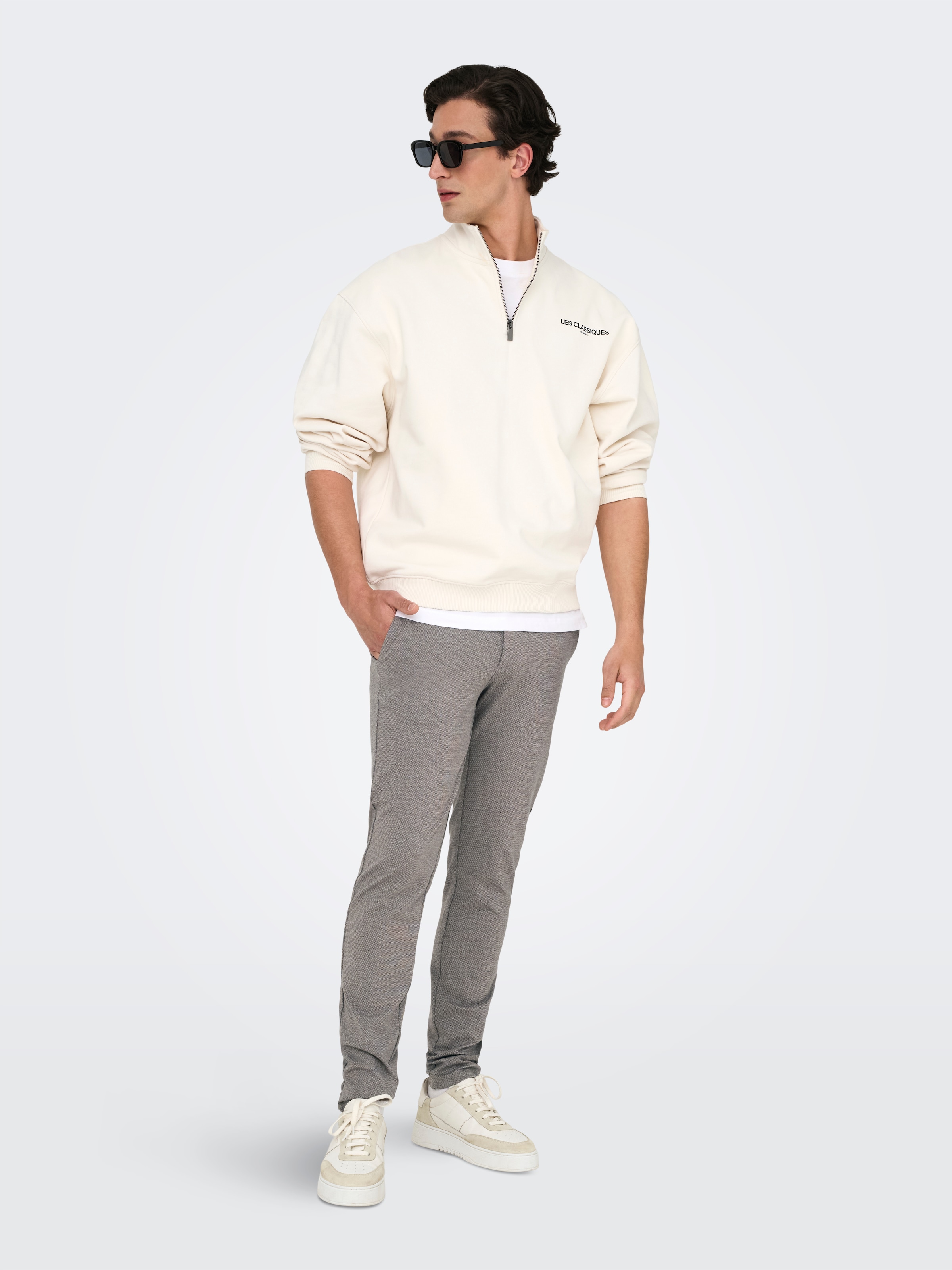 ONLY & SONS Chinos "ONSMARK SLIM TAP DITSY 2912 PANT NOOS" günstig online kaufen