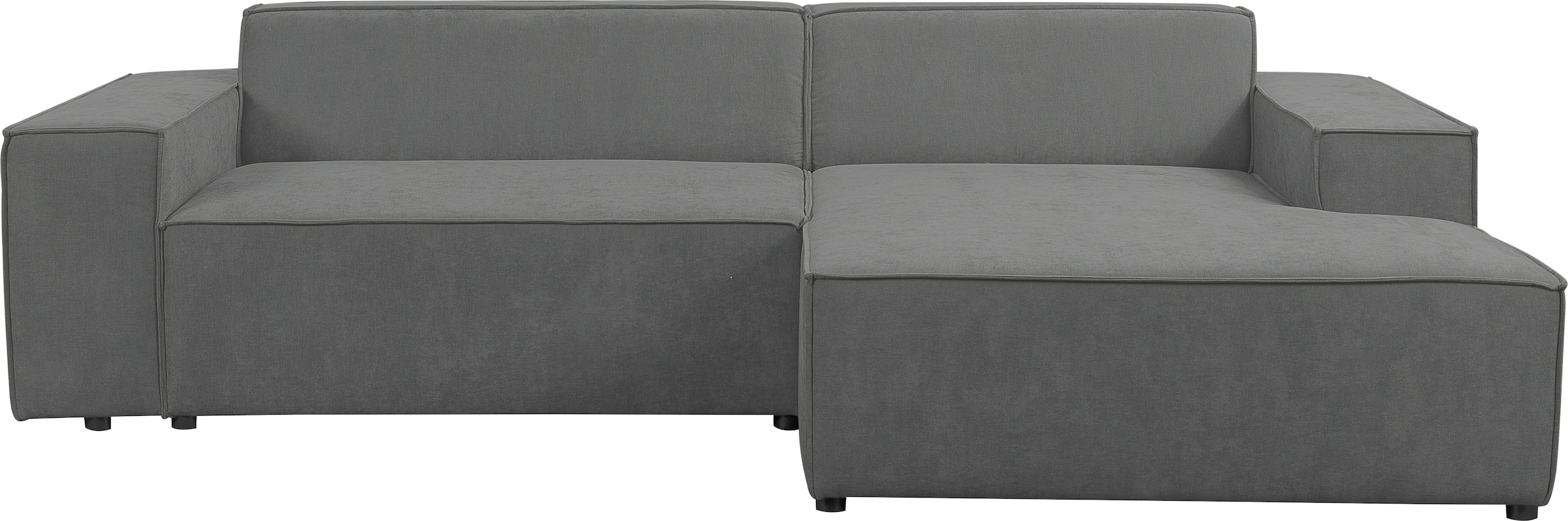 WERK2 Ecksofa "Trento, elegant & zeitlos, Breite 268cm, pflegeleichte Bezüg günstig online kaufen