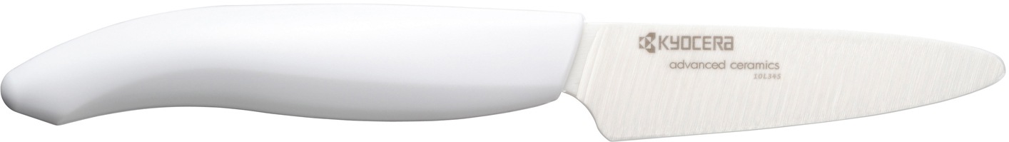 KYOCERA Schälmesser "GEN" extrem scharfe Hochleistungskeramik-Klinge, Klinge 7,5 cm