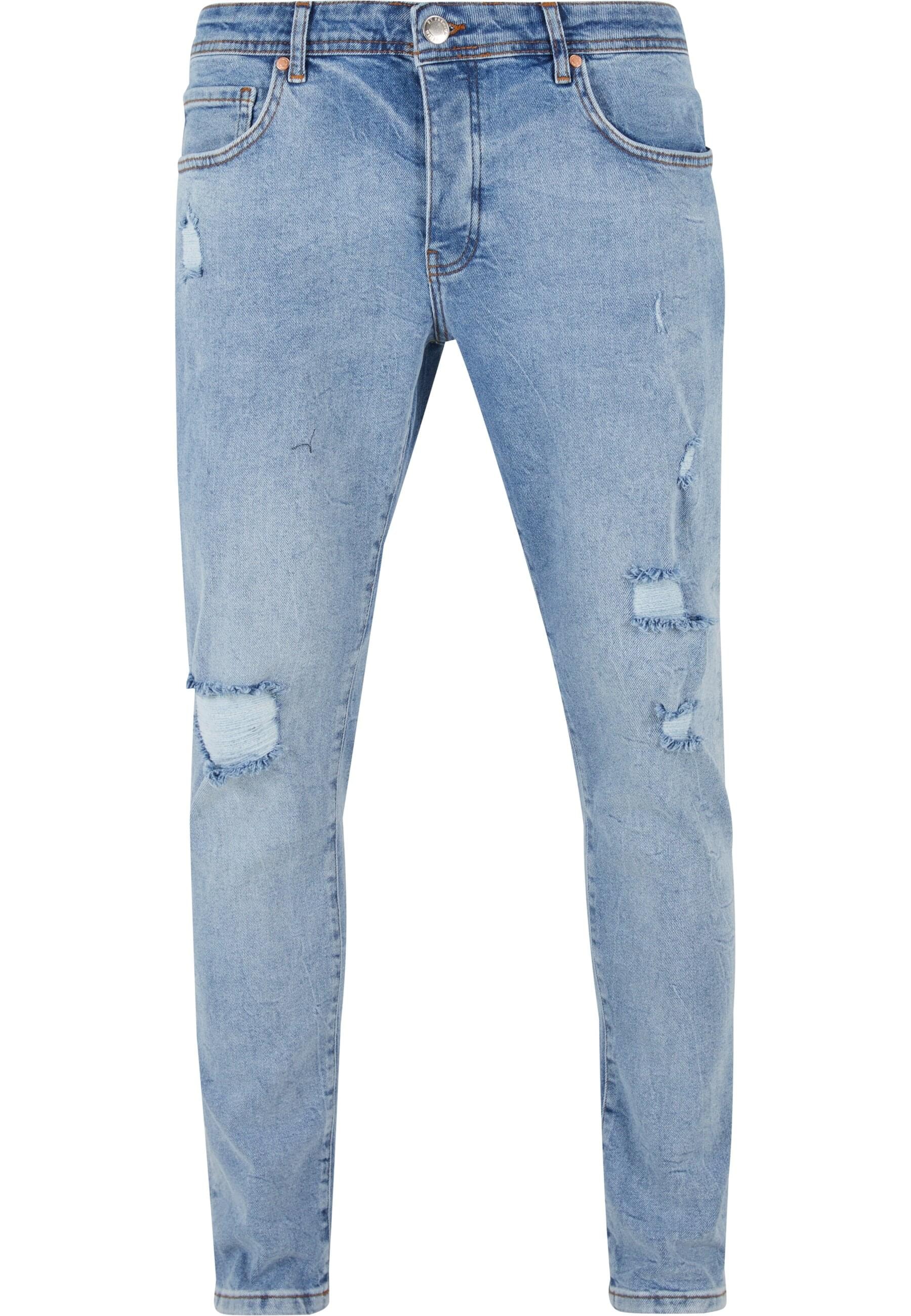 2Y Studios Bequeme Jeans "2Y Studios Herren 2Y Destroyed Slim Fit Denim" 1 günstig online kaufen