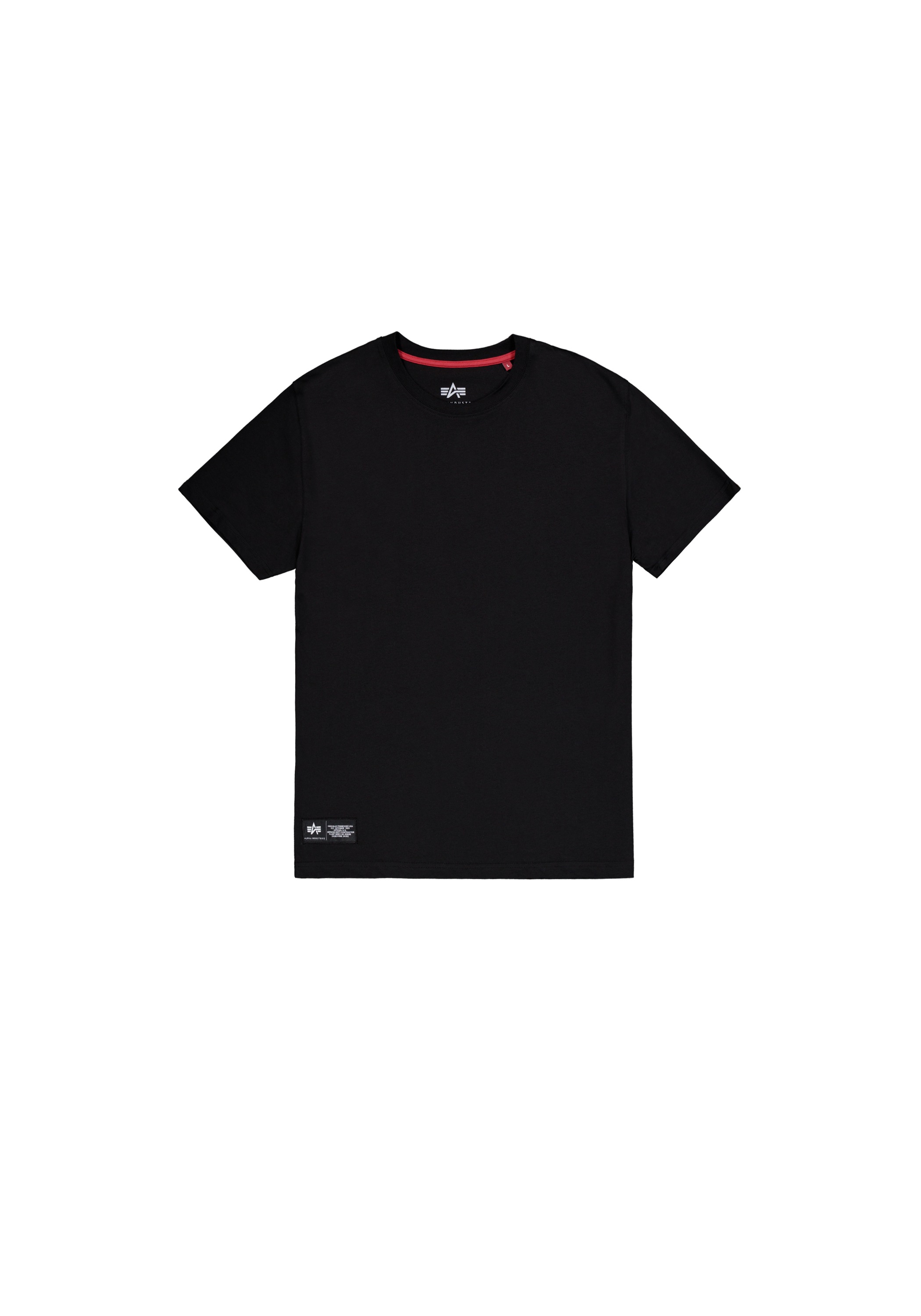 Alpha Industries Label Back Print T-Shirt Black XL 3
