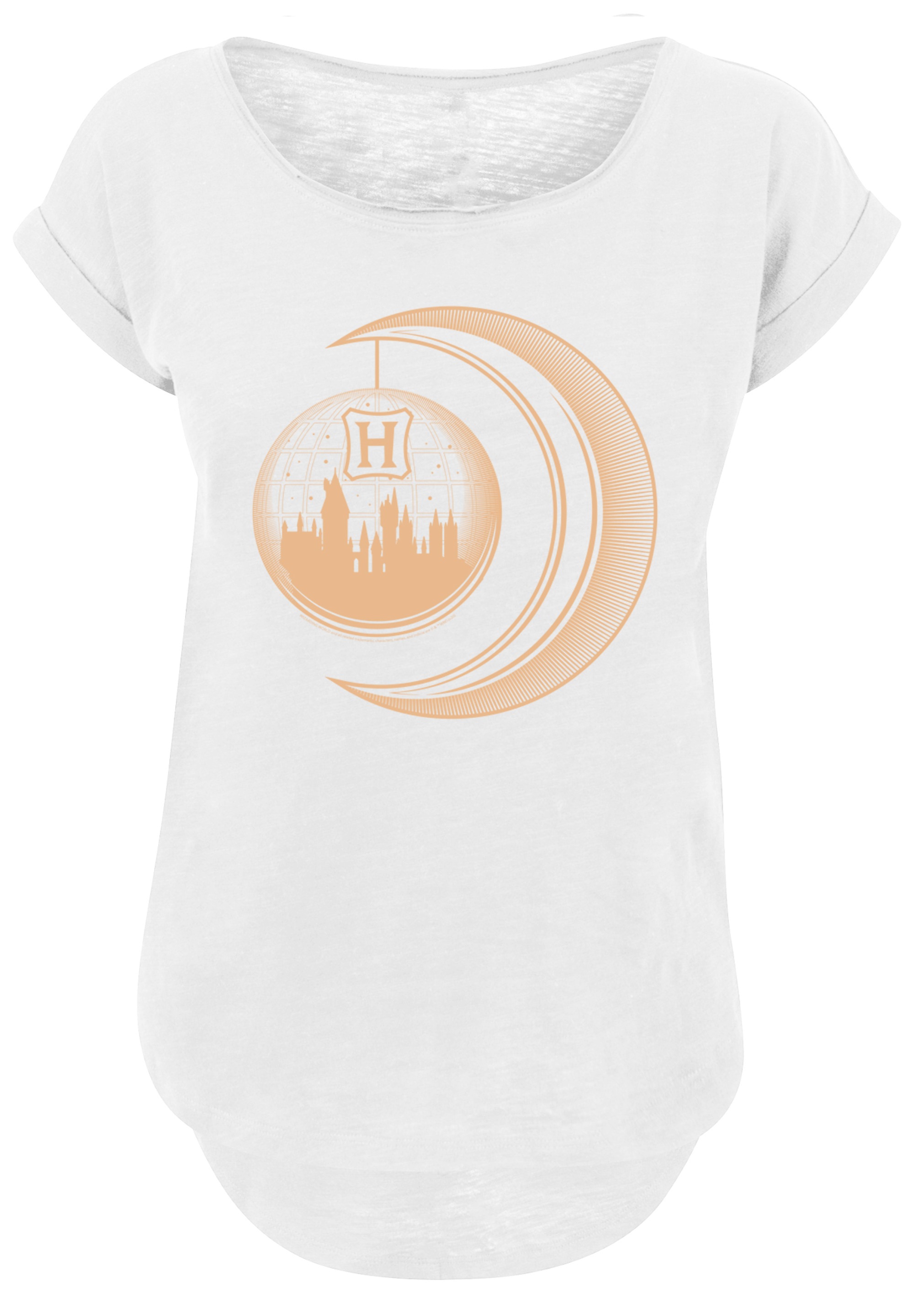 F4NT4STIC T-Shirt »Harry Potter Hogwarts Moon«, Print