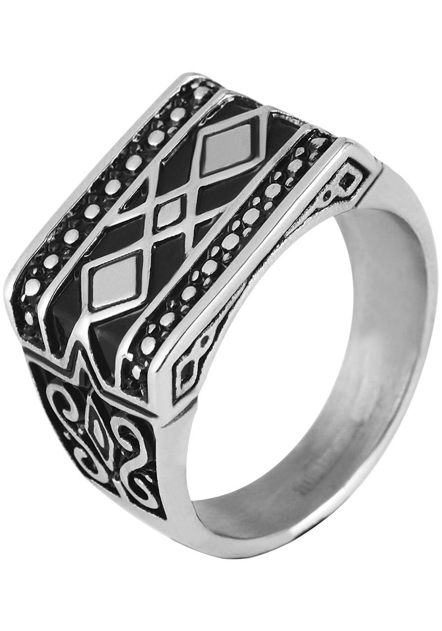 AKZENT Fingerring »Logan, Ionenplattierung«