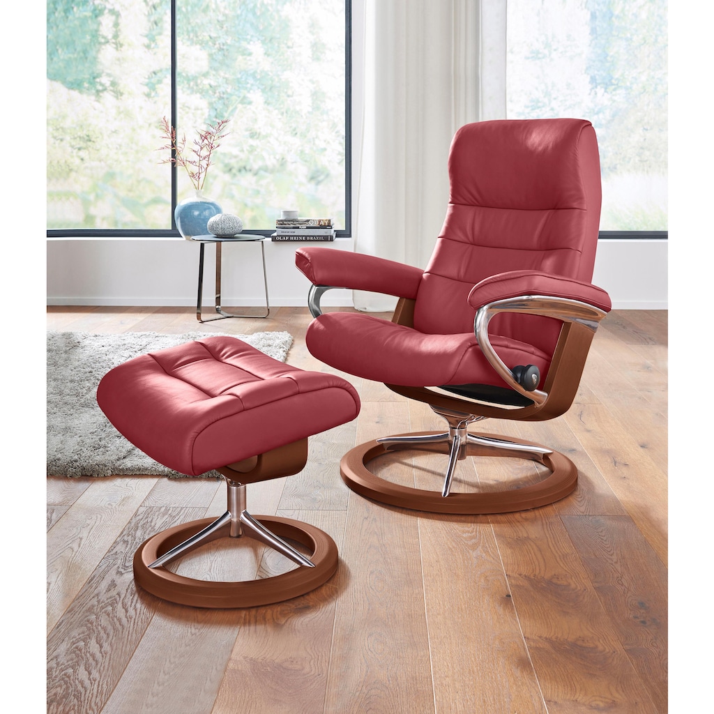 Stressless® Relaxsessel »Opal«, (Set, Relaxsessel mit Hocker)