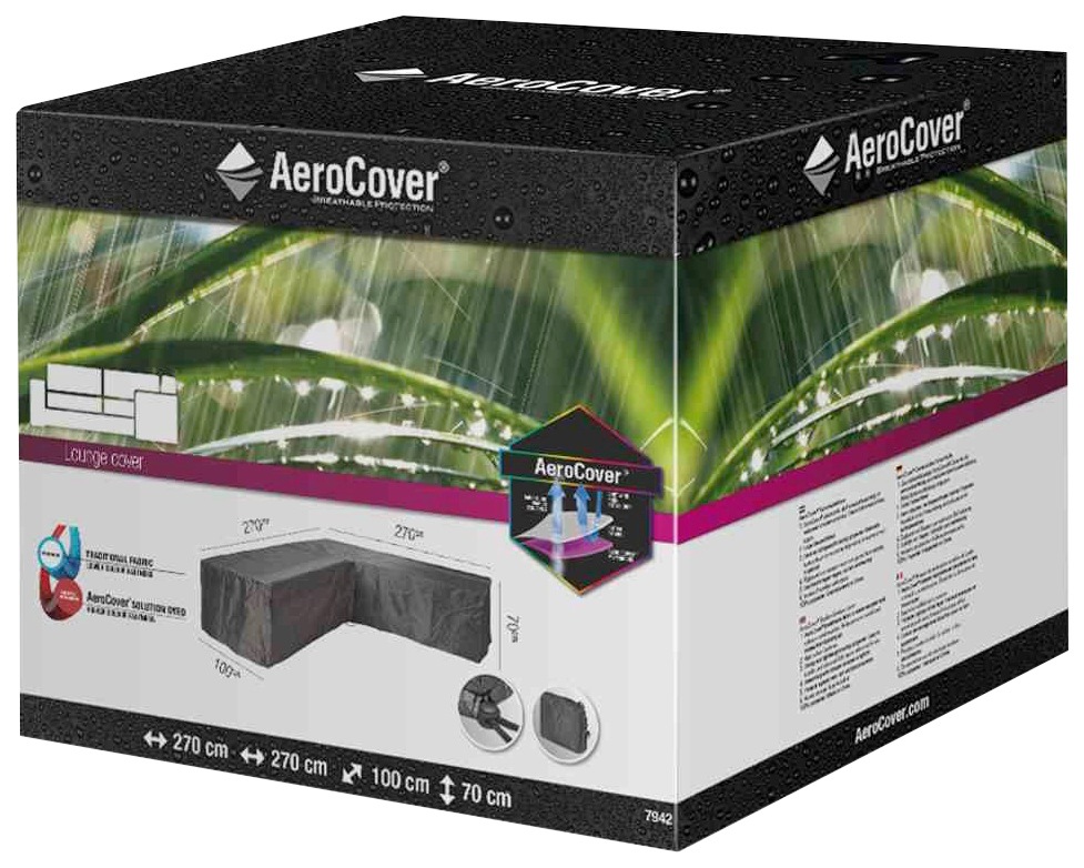 Aerocovers Gartenmöbel-Schutzhülle »Loungehülle 270x270x100xH70«, Loungehülle 270x270x100xH70 cm