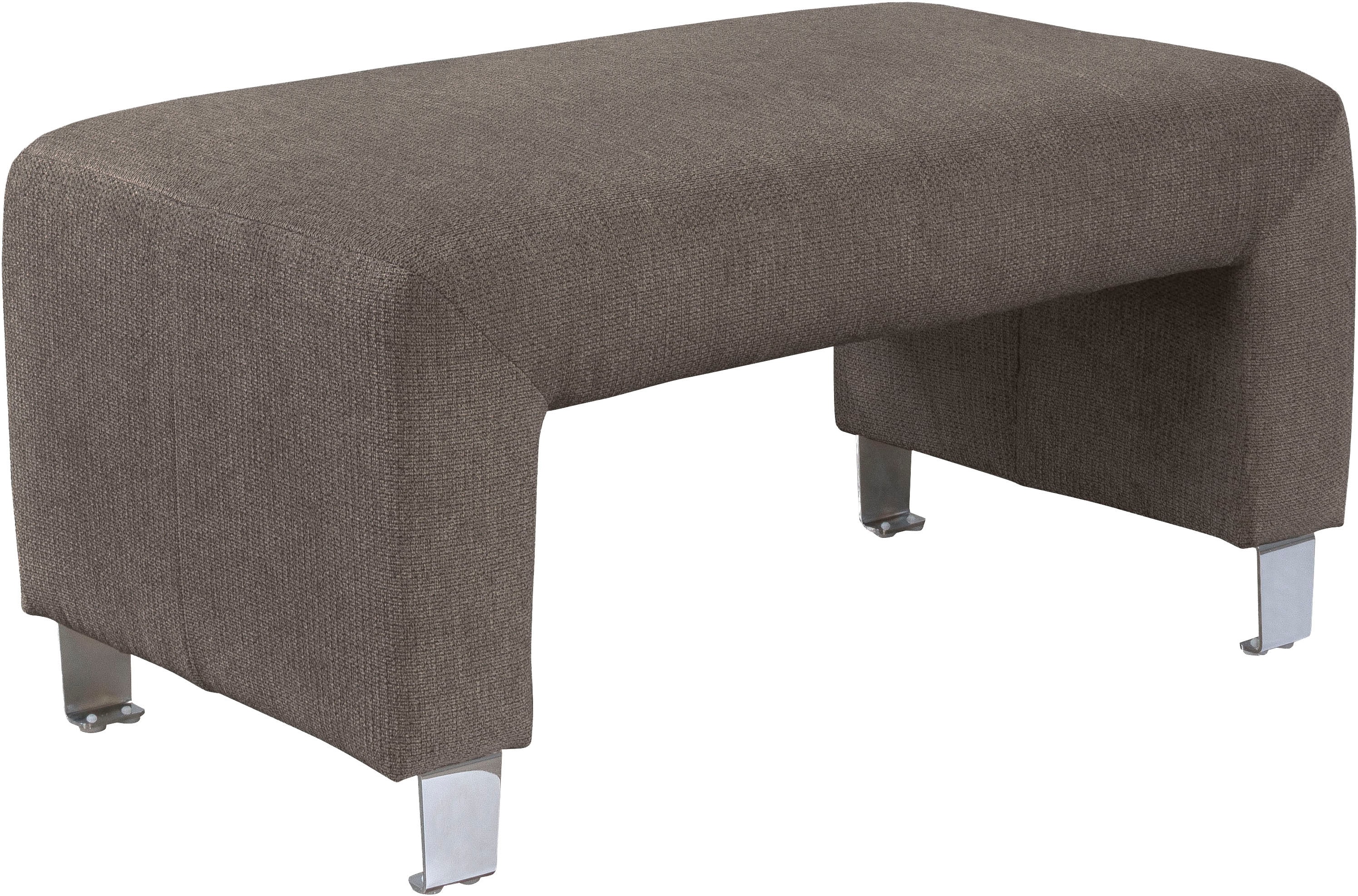 exxpo - sofa fashion Polsterhocker "Intenso, Hocker, modern" hohe Bodenfreiheit, frei im Raum stellbar, hoher Sitzkomfort