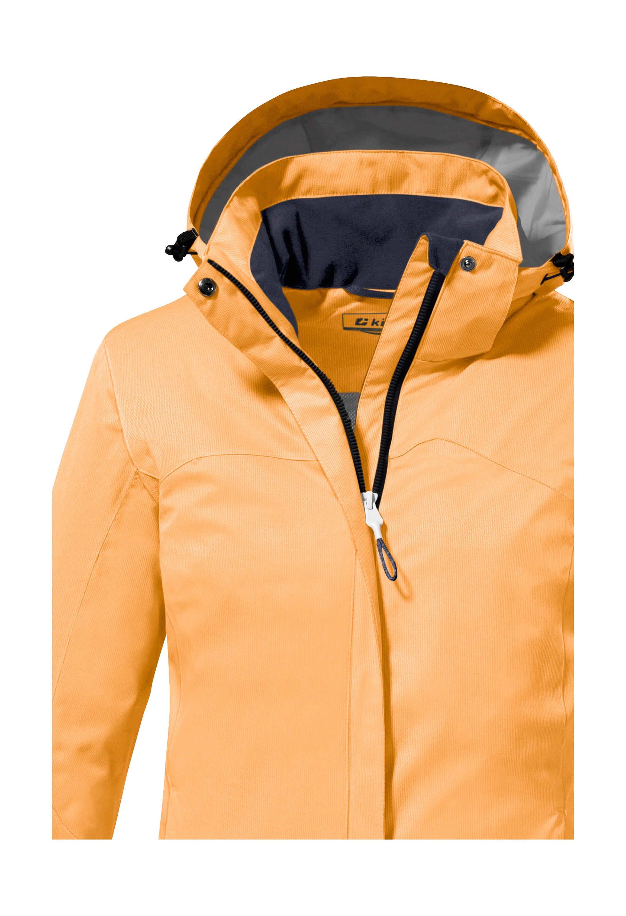 Killtec Outdoorjacke »KOS 133 WMN JCKT«, Wasser- und winddichte Damenjacke mit abnehmbarer Kapuze, PFAS-frei