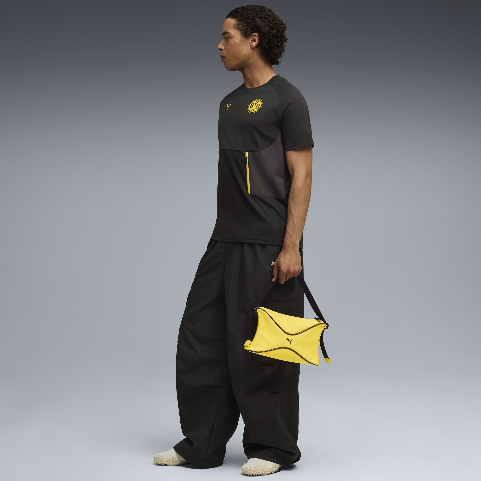 PUMA T-Shirt »Borussia Dortmund PUMATECH T-Shirt mit Tasche Herren«