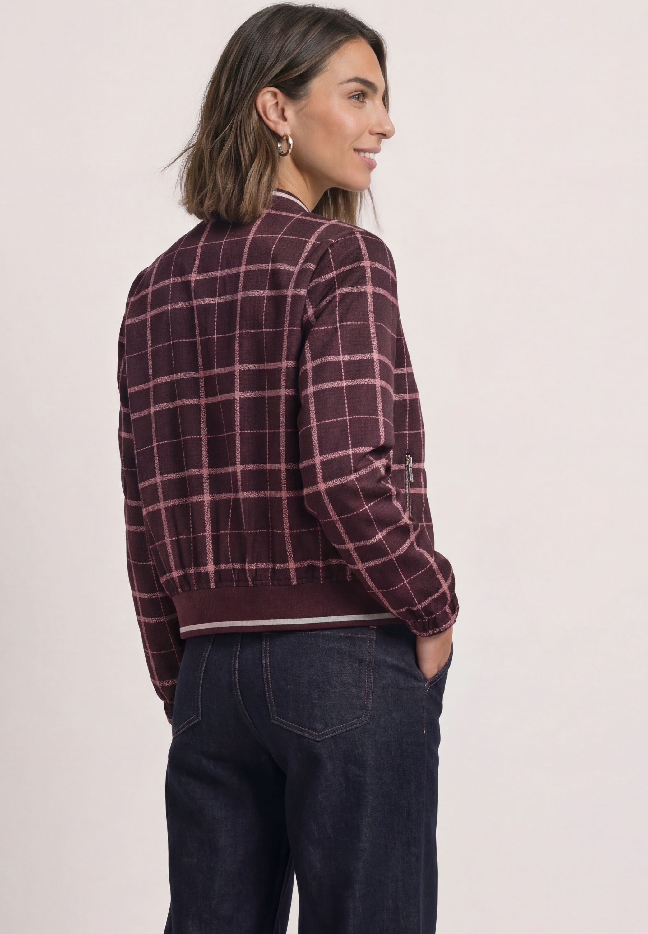STREET ONE Blouson ohne Kapuze mit Elastiksaum