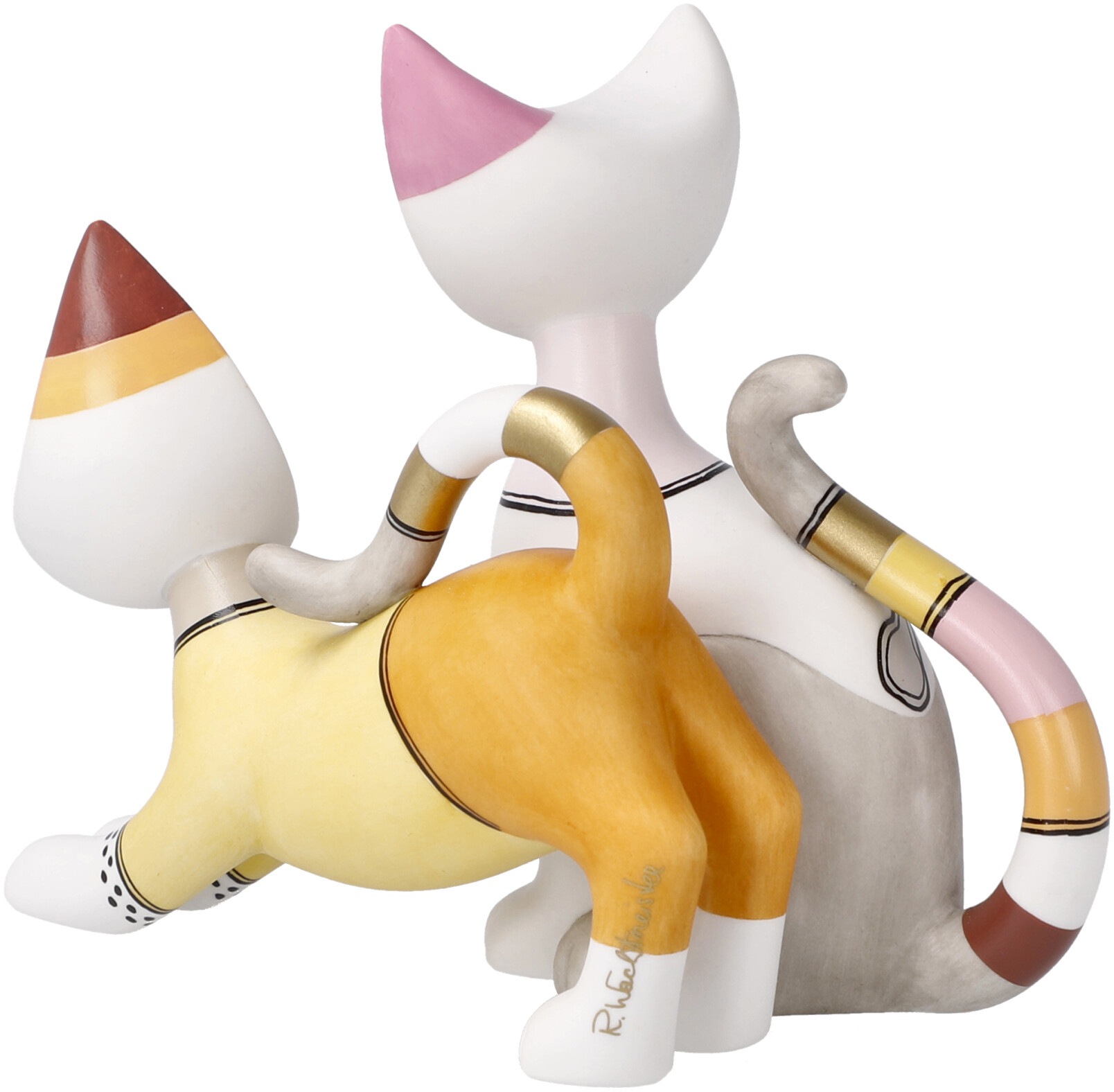 Thumbnail - Goebel Sammelfigur "Rosina Wachtmeister Katzenwelt", Rosina Wachtmeister - Katzen Sara e Sereno