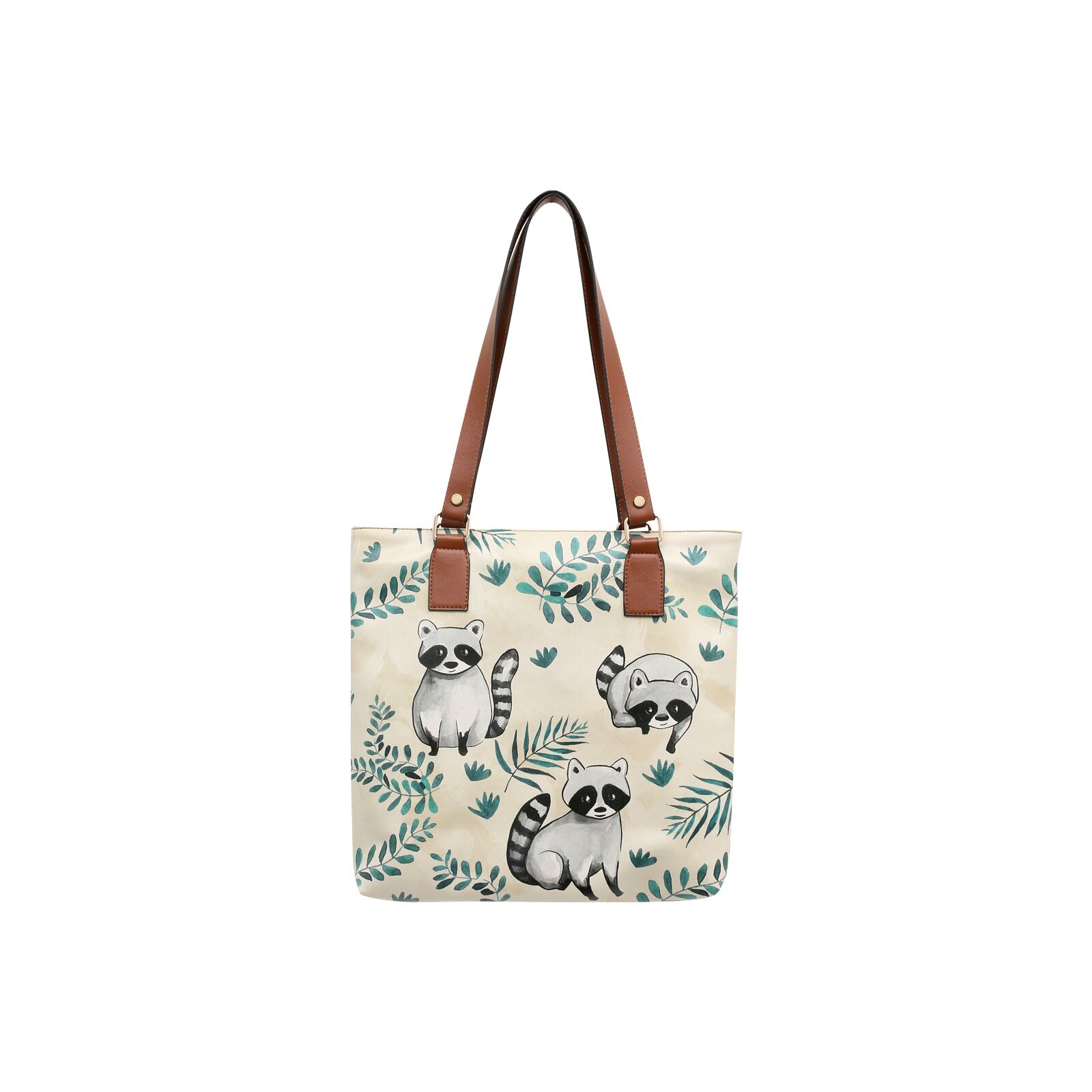 DOGO Umhängetasche »Damen Multi Pocket Bag Cute But Psycho Vegan Damen Handtaschen«, Vegan