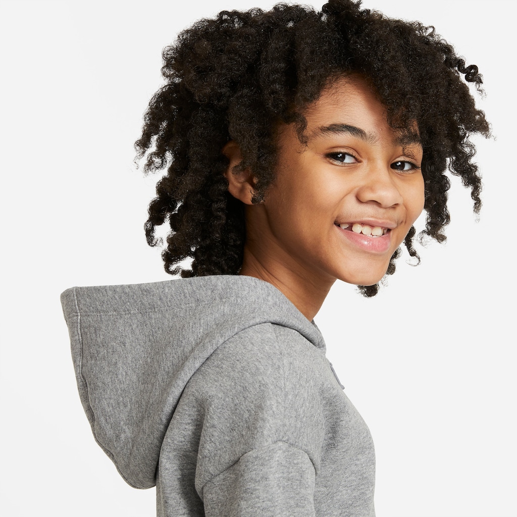 Nike Sportswear Kapuzensweatjacke »Club Fleece Big Kids' (Girls') Full-Zip Hoodie«