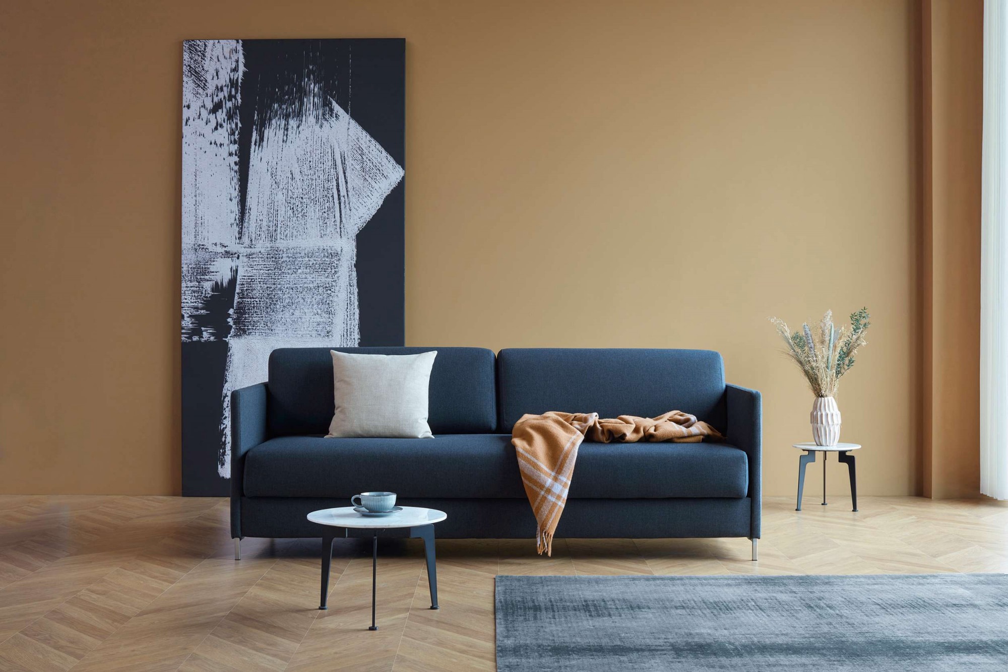 INNOVATION LIVING ™ 3-Sitzer »Nordham«, Sehr kompaktes Schlafsofa, Klassisches Sofa, Komfortables Bett