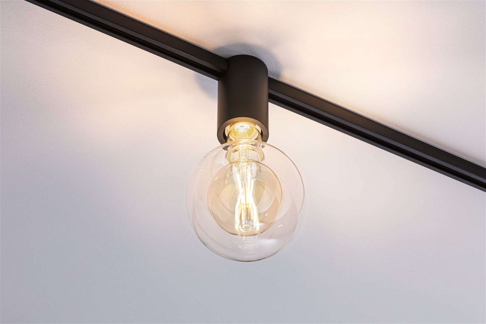 Paulmann Schienensystem-Leuchten »URail Schienenspot Socket Einzelspot E27 max. 20W 230V«, dimmbar