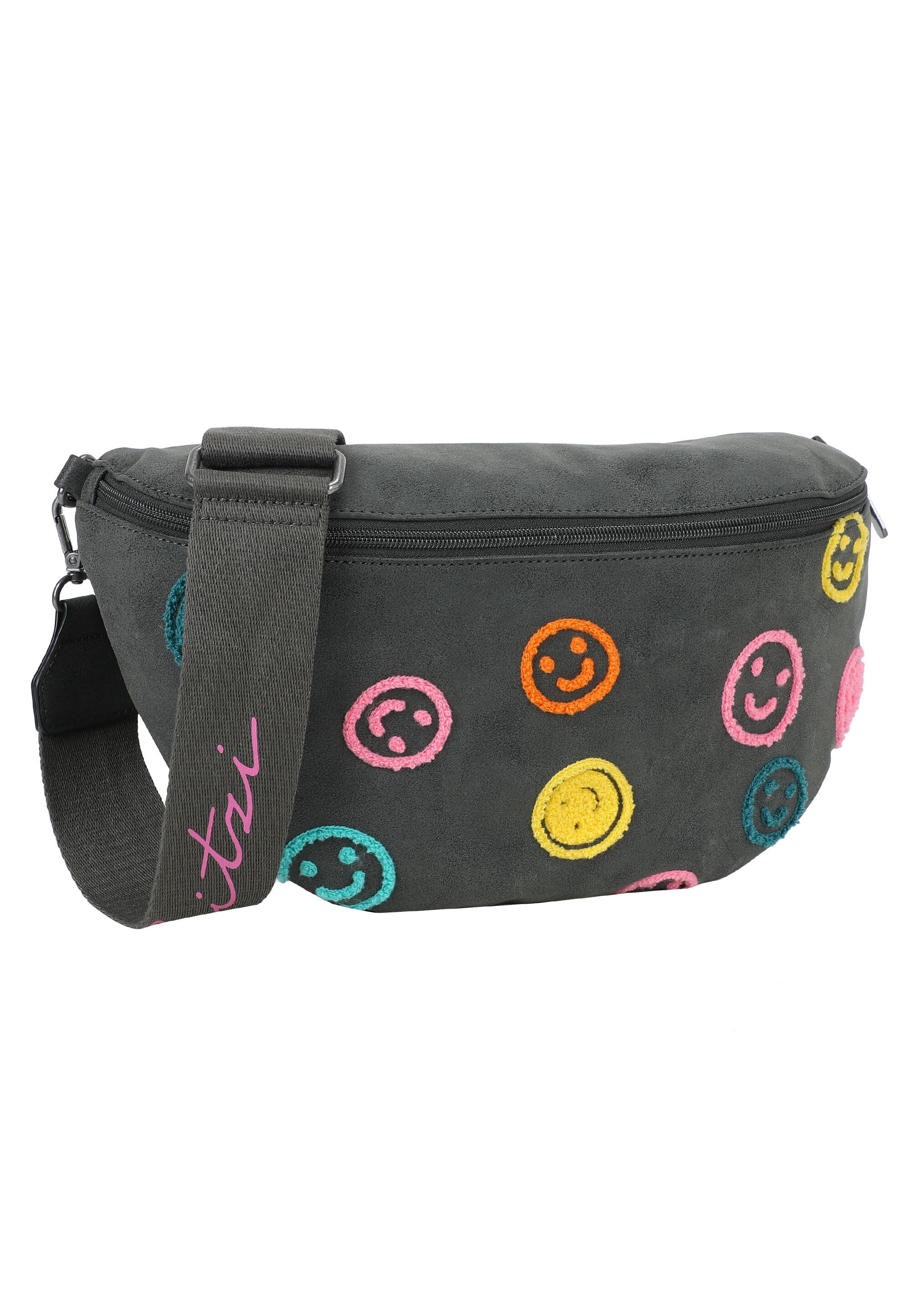 Fritzi aus Preußen Umhängetasche »Bum Bag Big Limited Multi Smile« mit Webbing-Schultergurt