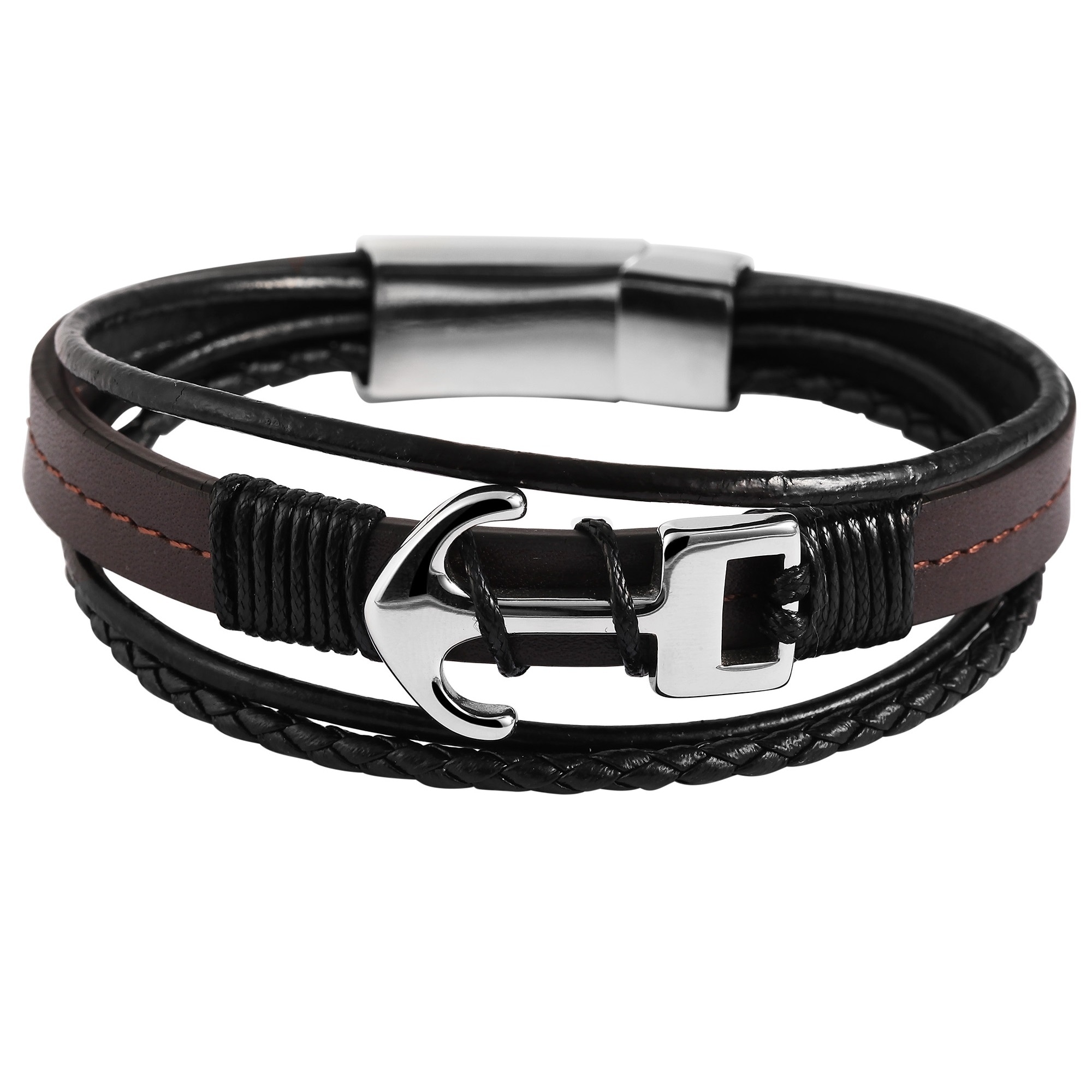 Edelstahlarmband »Armband aus Edelstahl 22,5 cm«