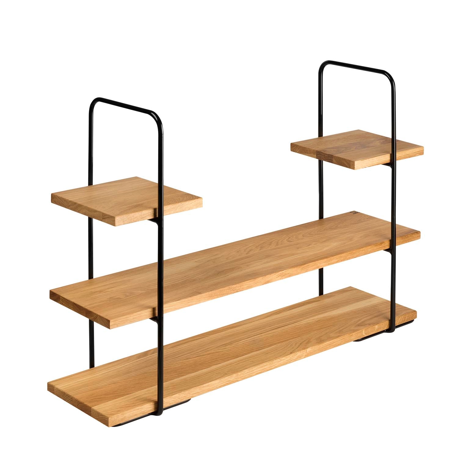 APS Aufbewahrungssystem »PERFECTO, Buffetständer aus Metall, 3-Stufig« 1 tlg. tlg. stabiler Ständer für flexible und professionelle Präsentationen