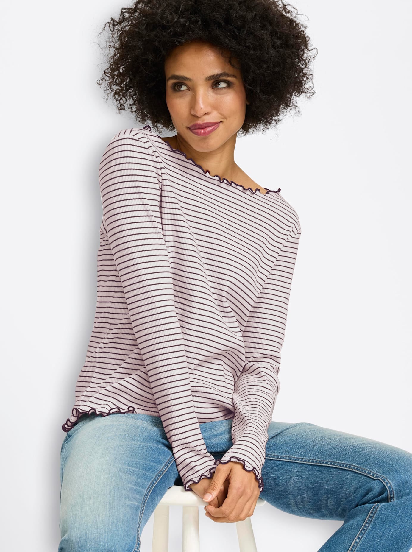 heine Langarmshirt »Ringelshirt« 1
