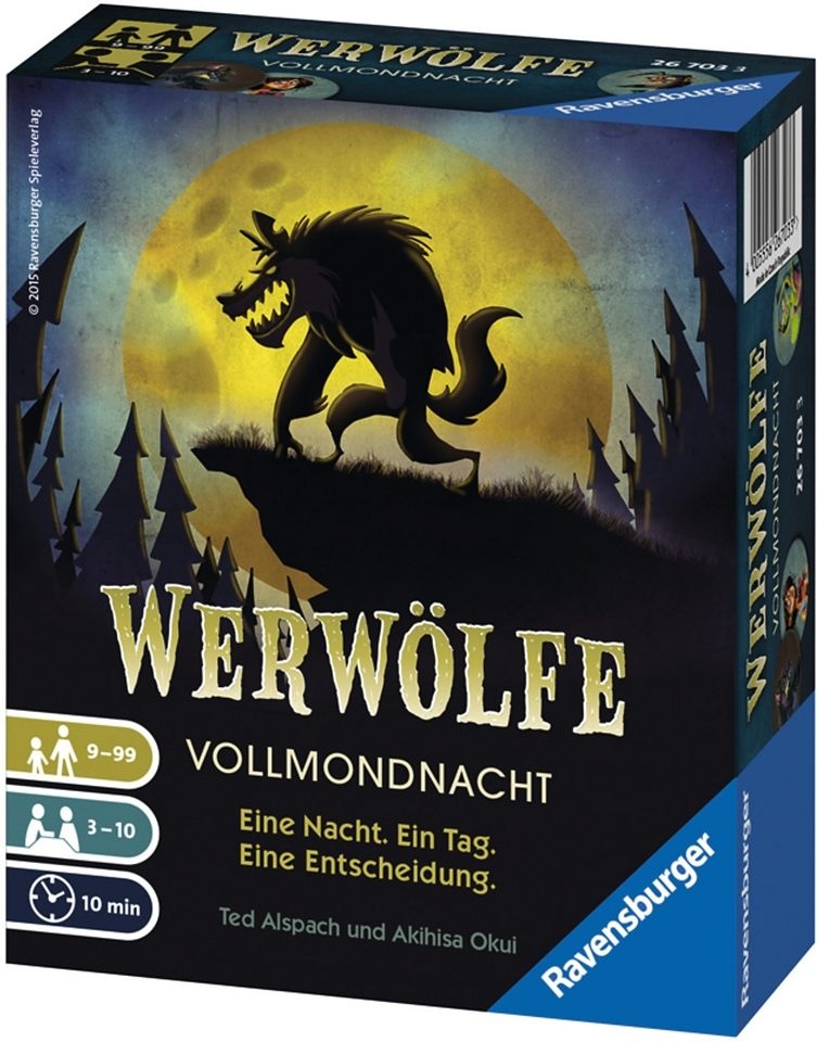 Ravensburger Spiel »Werwölfe Vollmondnacht«, Made in Europe