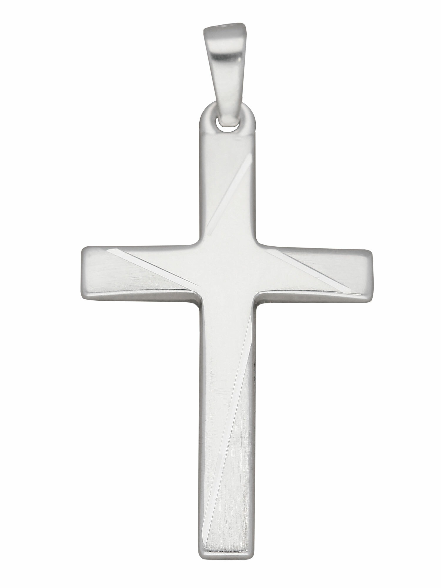 Adelia´s Kettenanhänger »925 Silber Kreuz Anhänger« Silberschmuck für Damen & Herren
