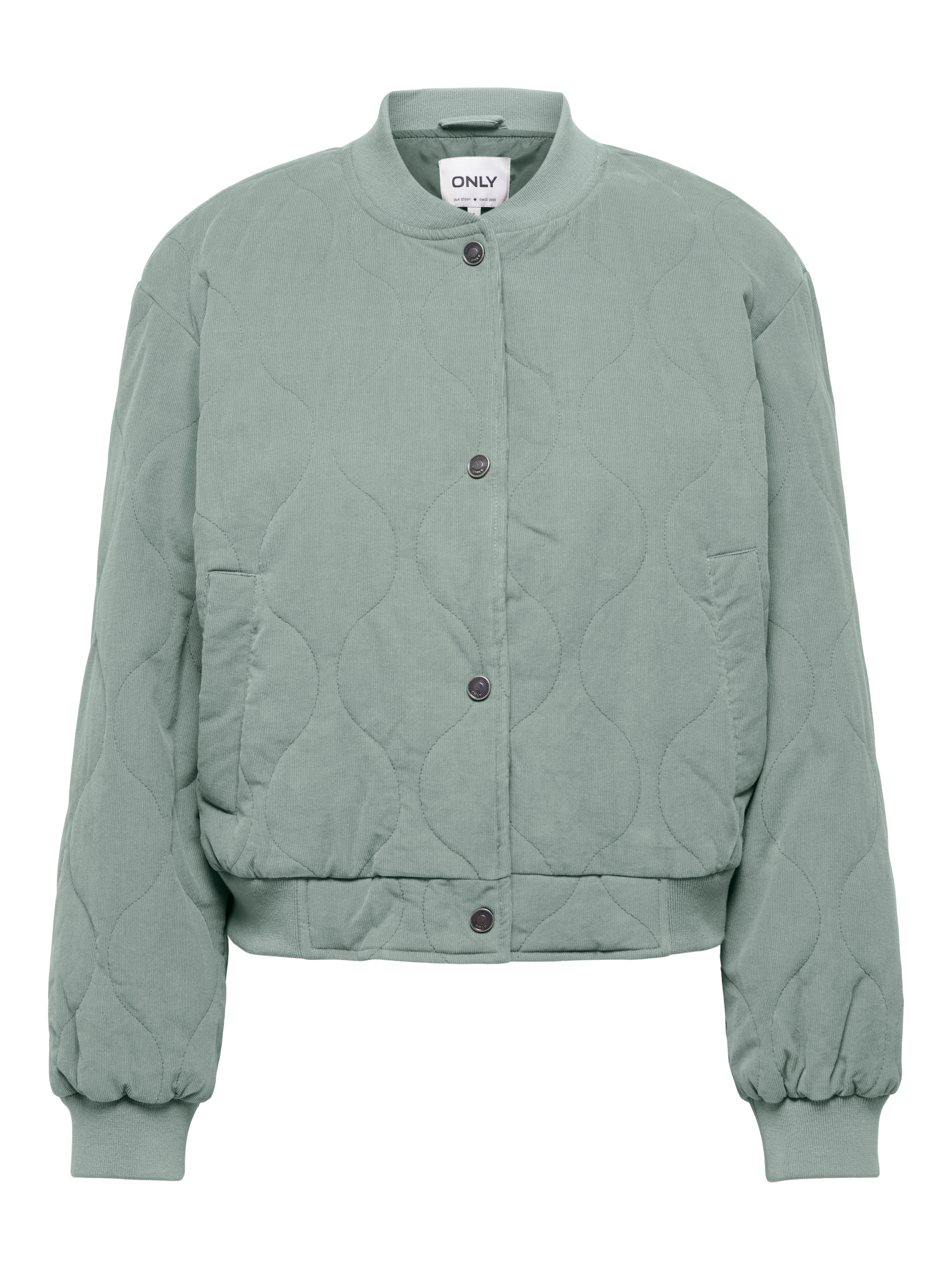 ONLY Cordjacke »ONLSAP CORDUROY BOMBER CC OTW« gesteppte Details