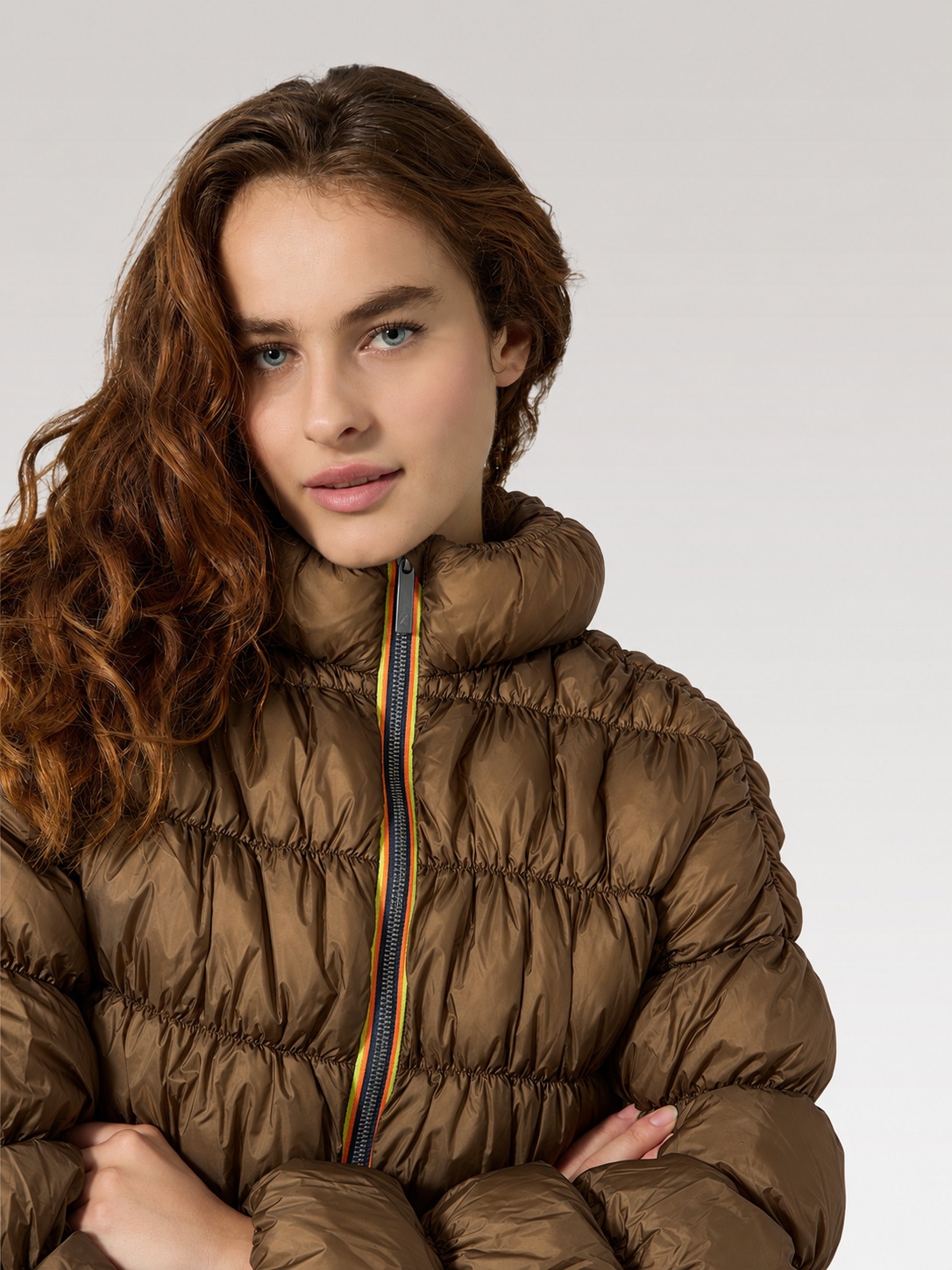 K-WAY Funktionsjacke »K-Way Winterjacke JIN MAXI RUFFLES«