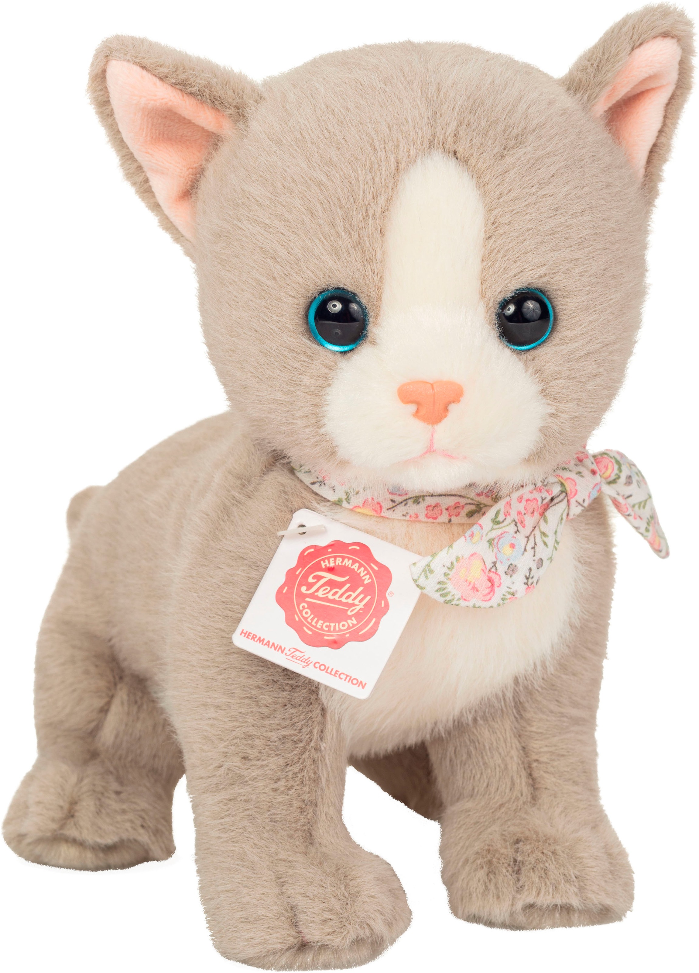 Kuscheltier »Babykatze grau 24 cm«