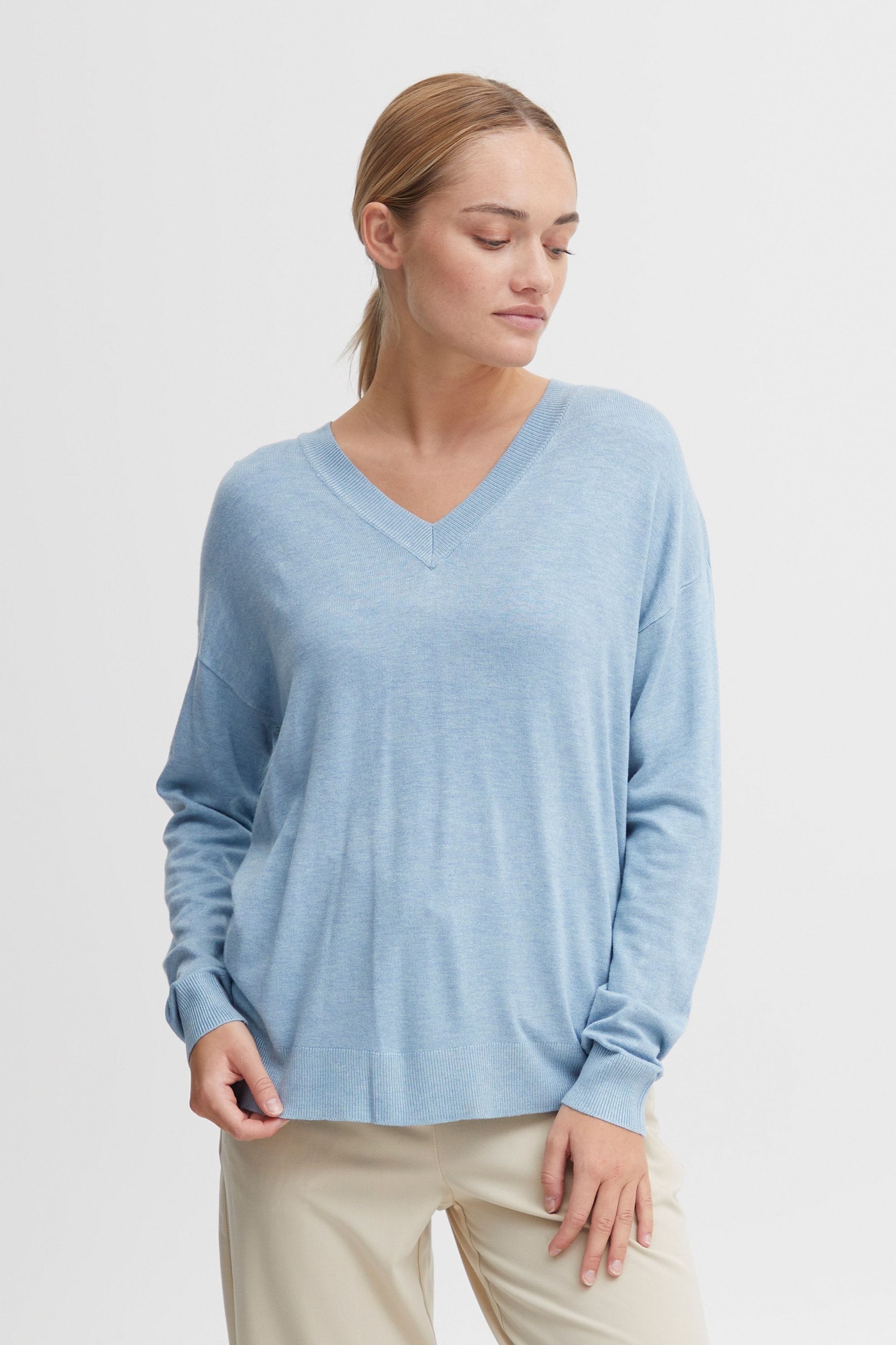 OXMO Strickfleece-Pullover »Strickpullover OXHelle«